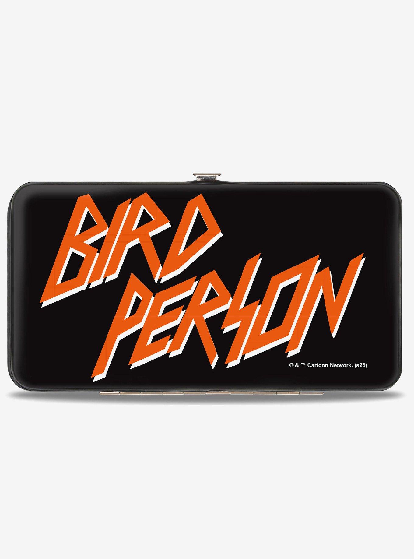 Rick and Morty Bird Person Pentagram Fire Pose Hinged Wallet, , hi-res