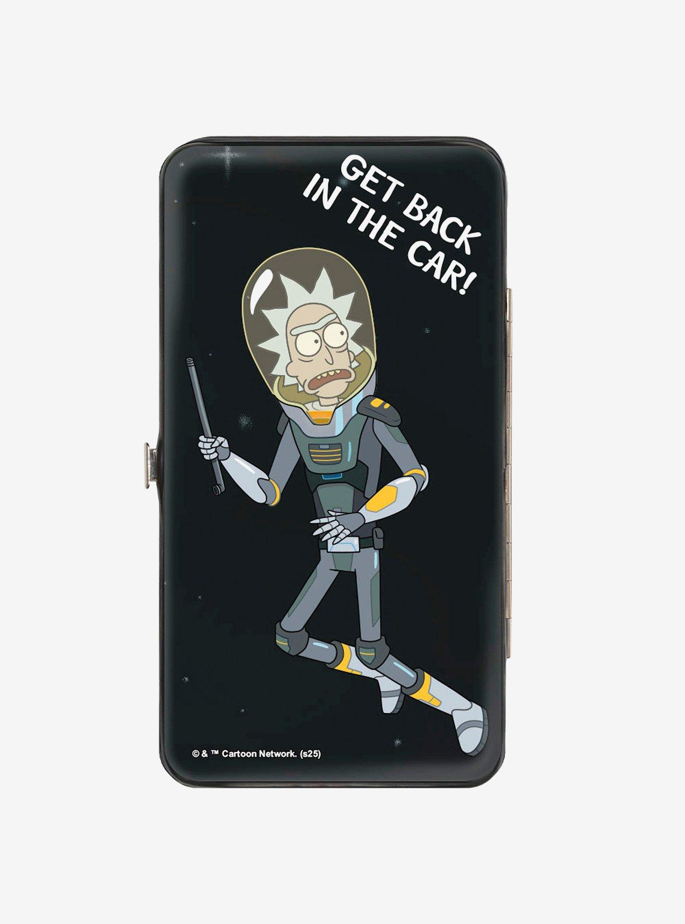 Rick and Morty Rattlestar Ricklactica Space Snake Scene Hinged Wallet, , hi-res