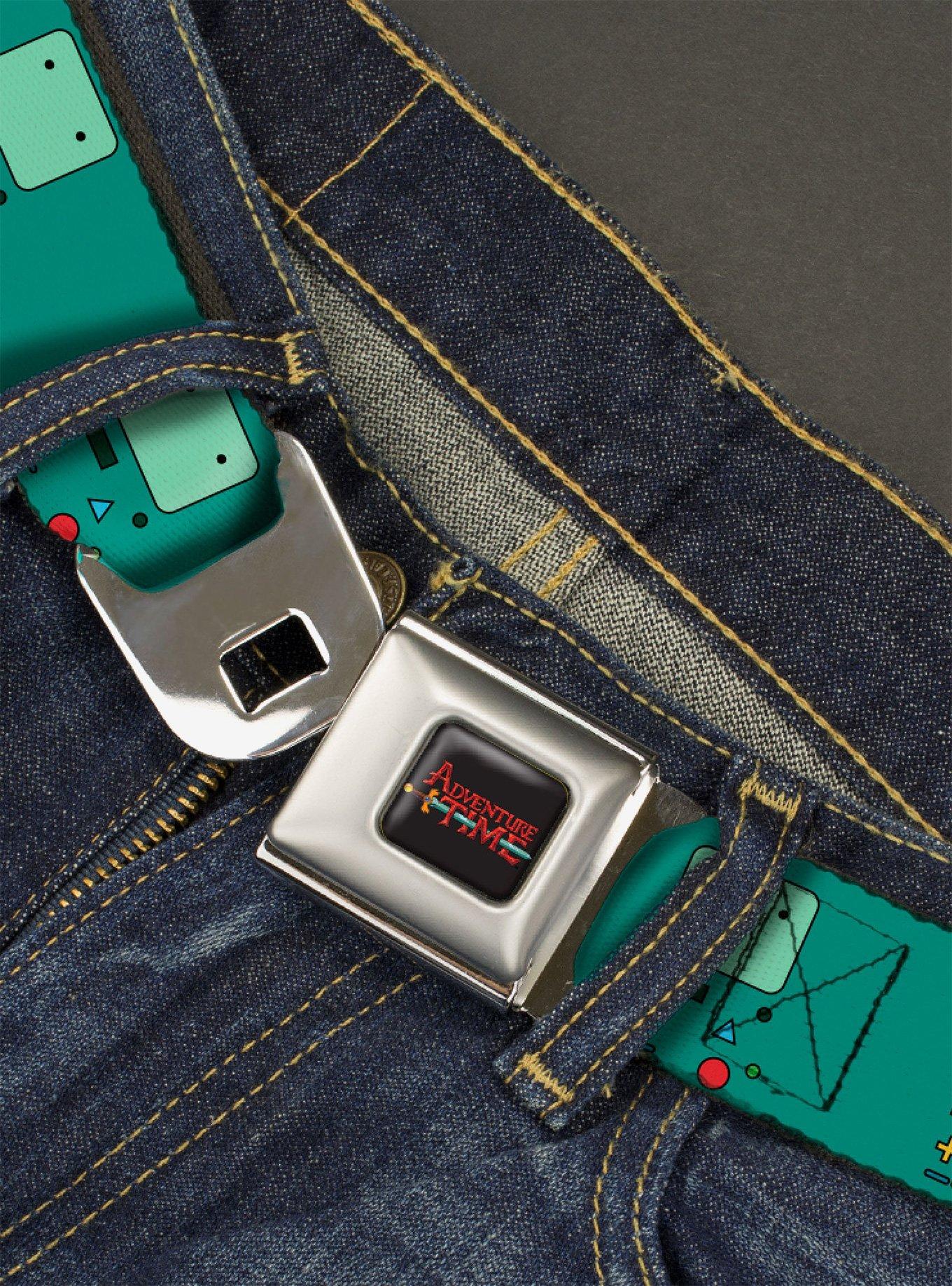Adventure Time BMO Repeat Youth Seatbelt Buckle Belt, , hi-res