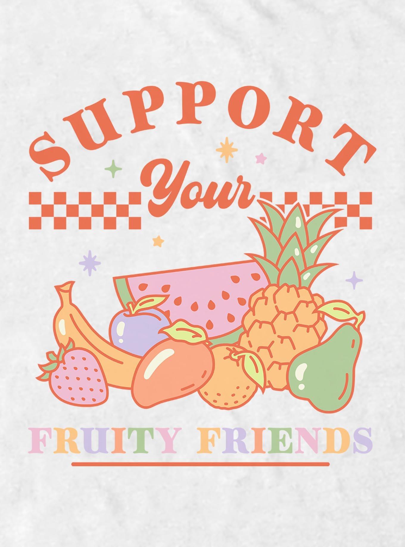 Support Your Fruity Friends Pride T-Shirt Hot Topic Exclusive, , hi-res
