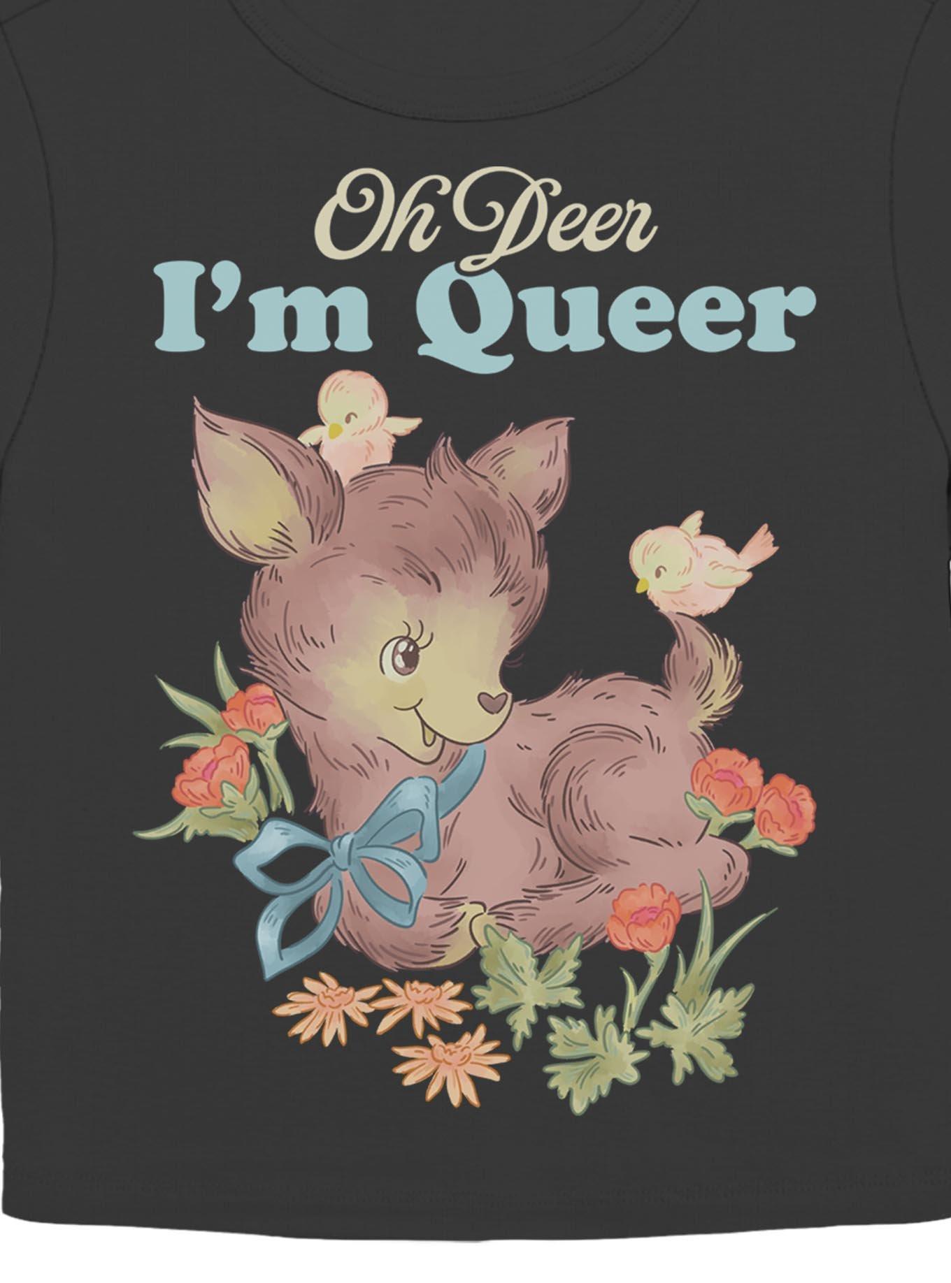 Queer Deer Pride Girls Baby T-Shirt Hot Topic Exclusive, , hi-res