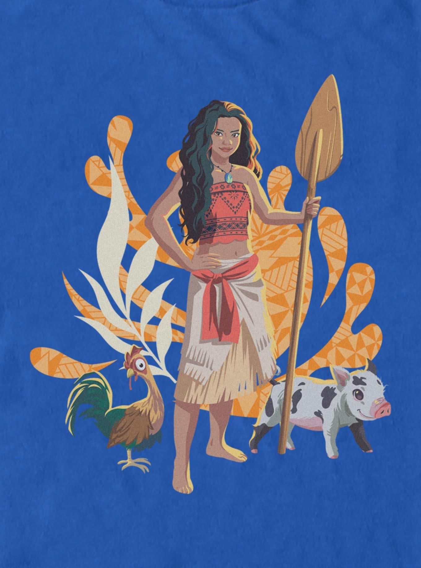 Disney Moana Live Action Moana Hei Hei And Pua T-Shirt, , hi-res