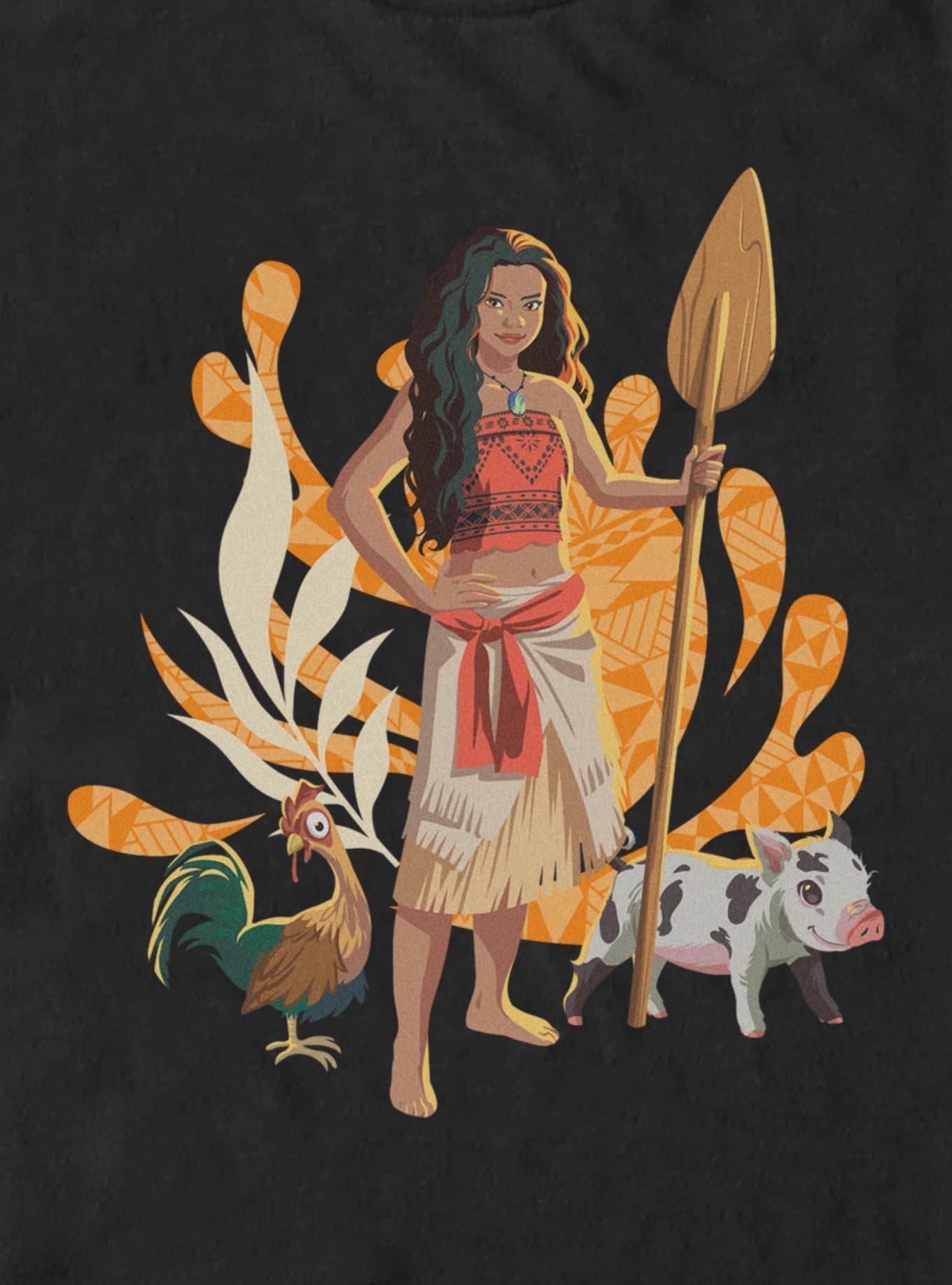 Disney Moana Live Action Moana Hei Hei And Pua T-Shirt, , hi-res