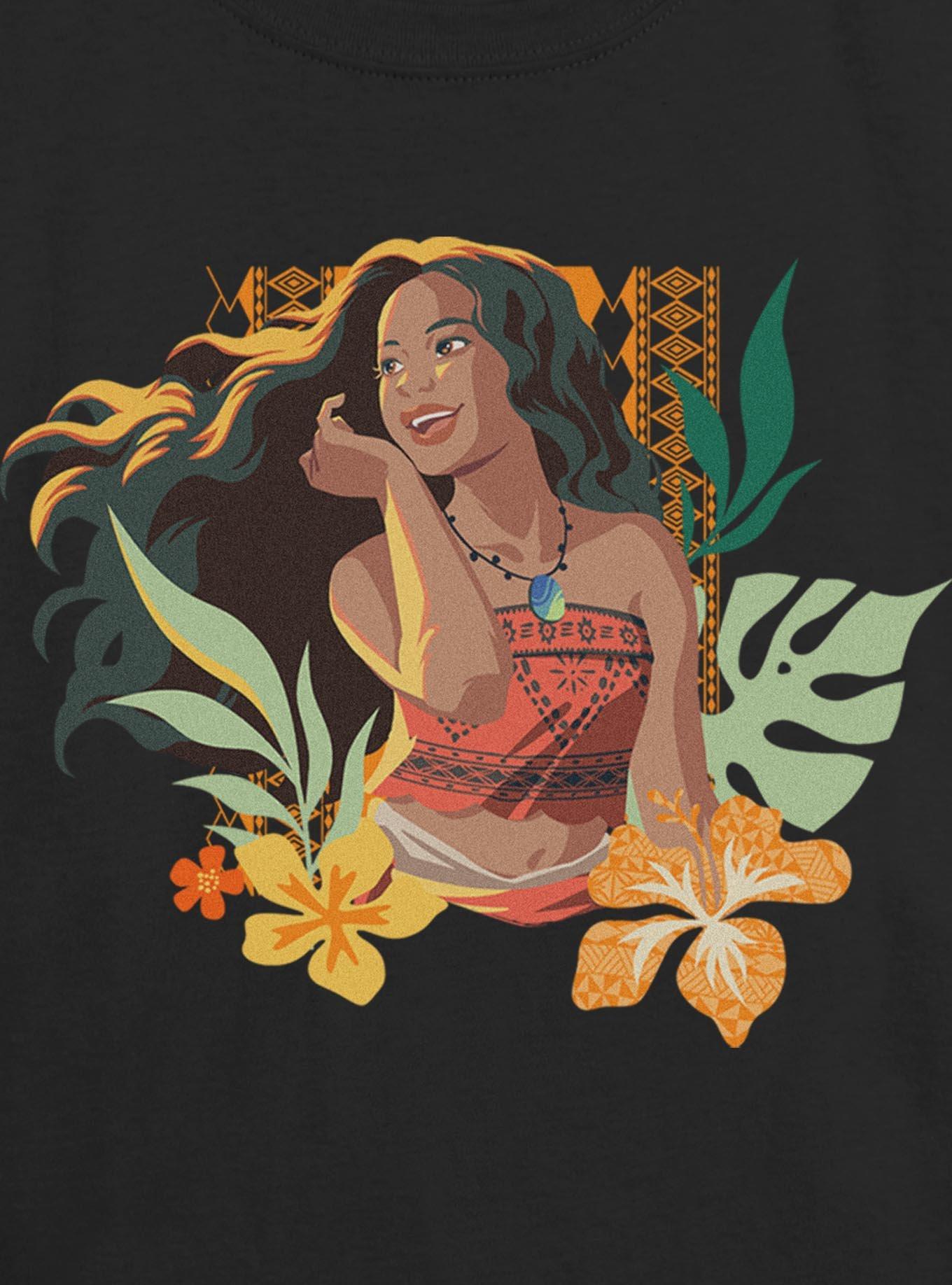 Disney Moana Live Action Happy Moana Girls Skimmer T-Shirt, , hi-res