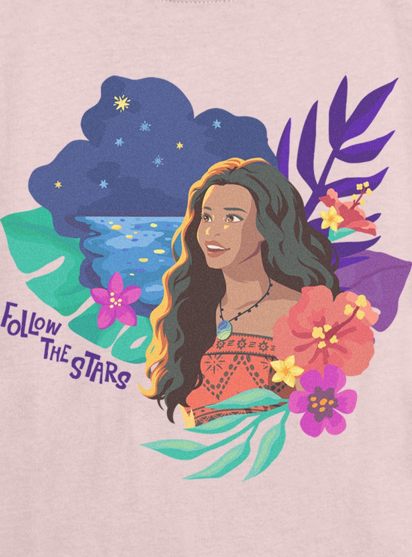 Disney Moana Live Action Follow The Stars Girls Skimmer T-Shirt, , hi-res