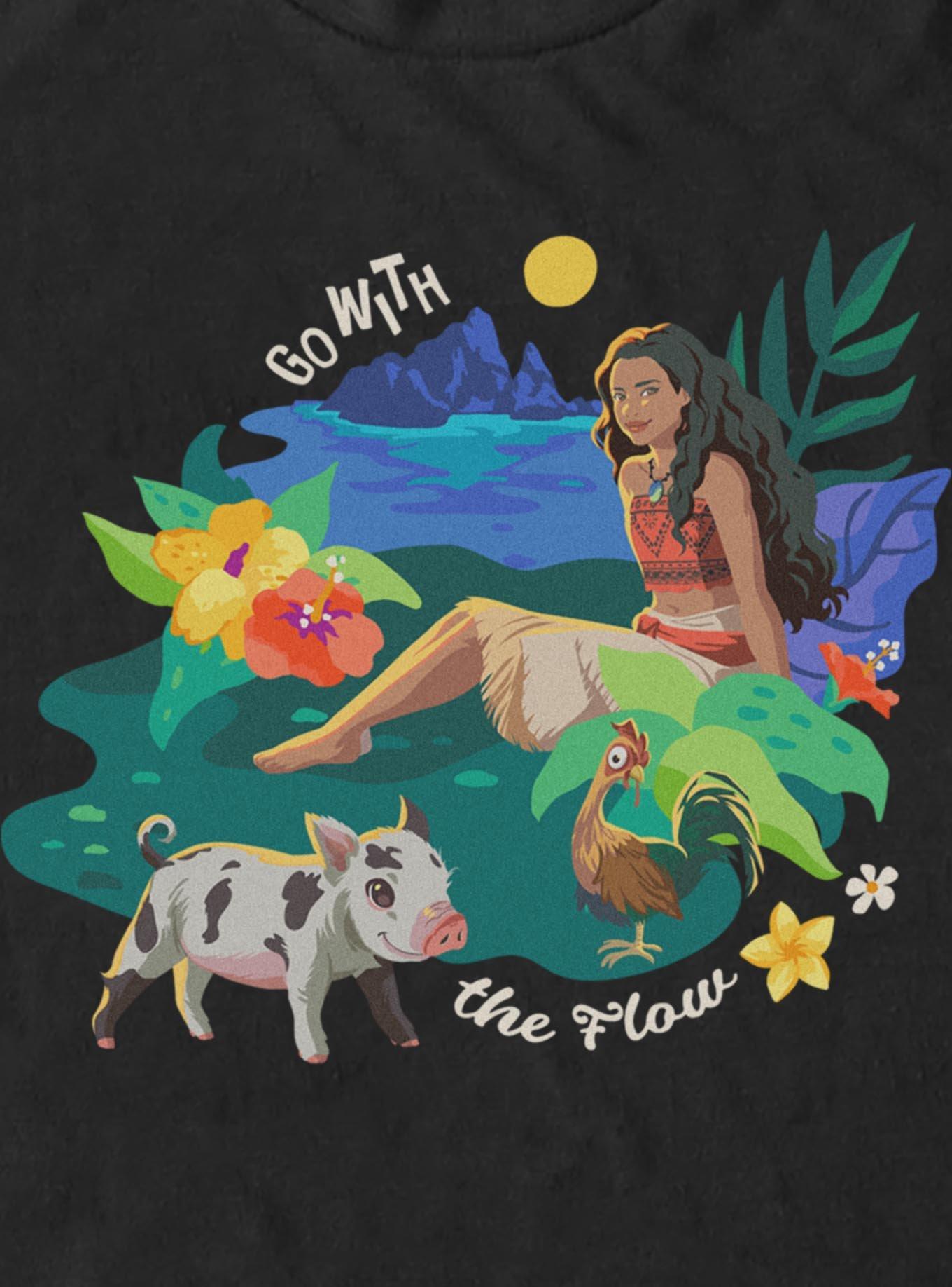 Disney Moana Live Action Go With The Flow T-Shirt, , hi-res