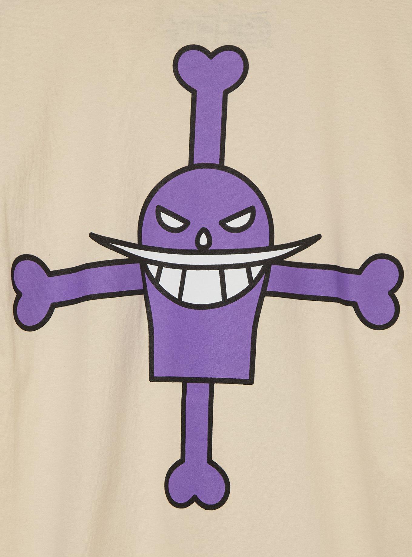 One Piece Portgas D. Ace Tattoos T-Shirt - BoxLunch Exclusive, , alternate - view 4