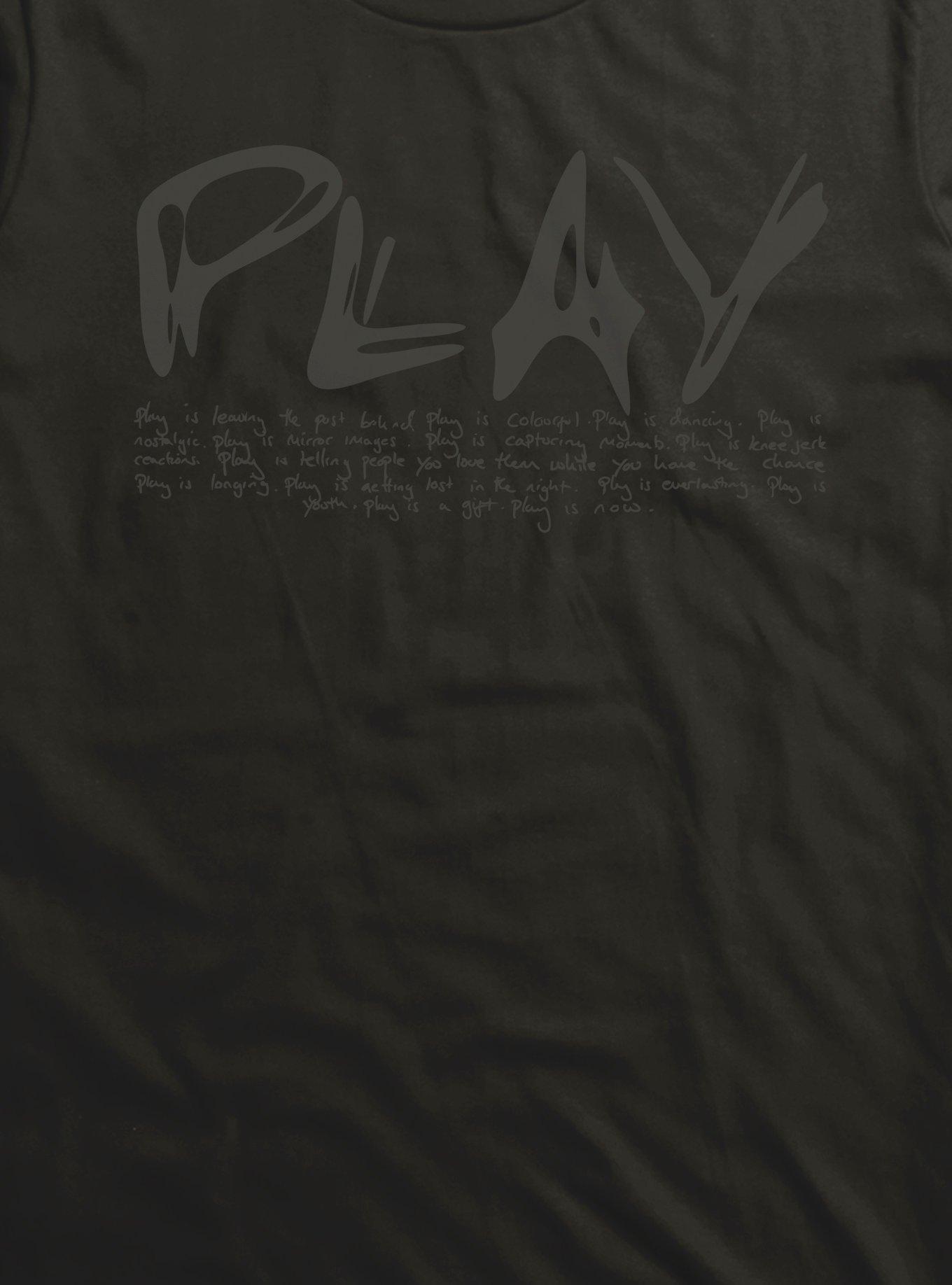 Ed Sheeran Play Album Mission Statement T-Shirt, BLACK, alternate