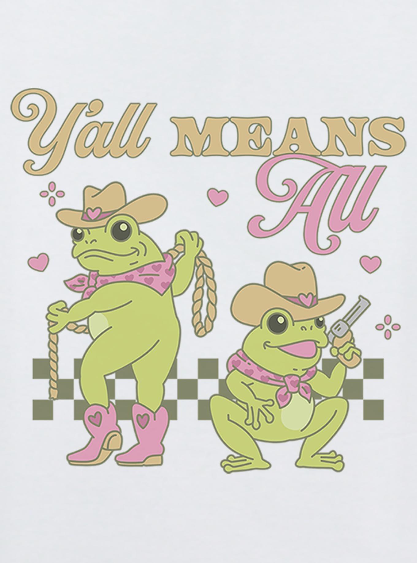 Y?all Means All Western Frogs Pride Womens Cami BoxLunch Exclusive, , hi-res