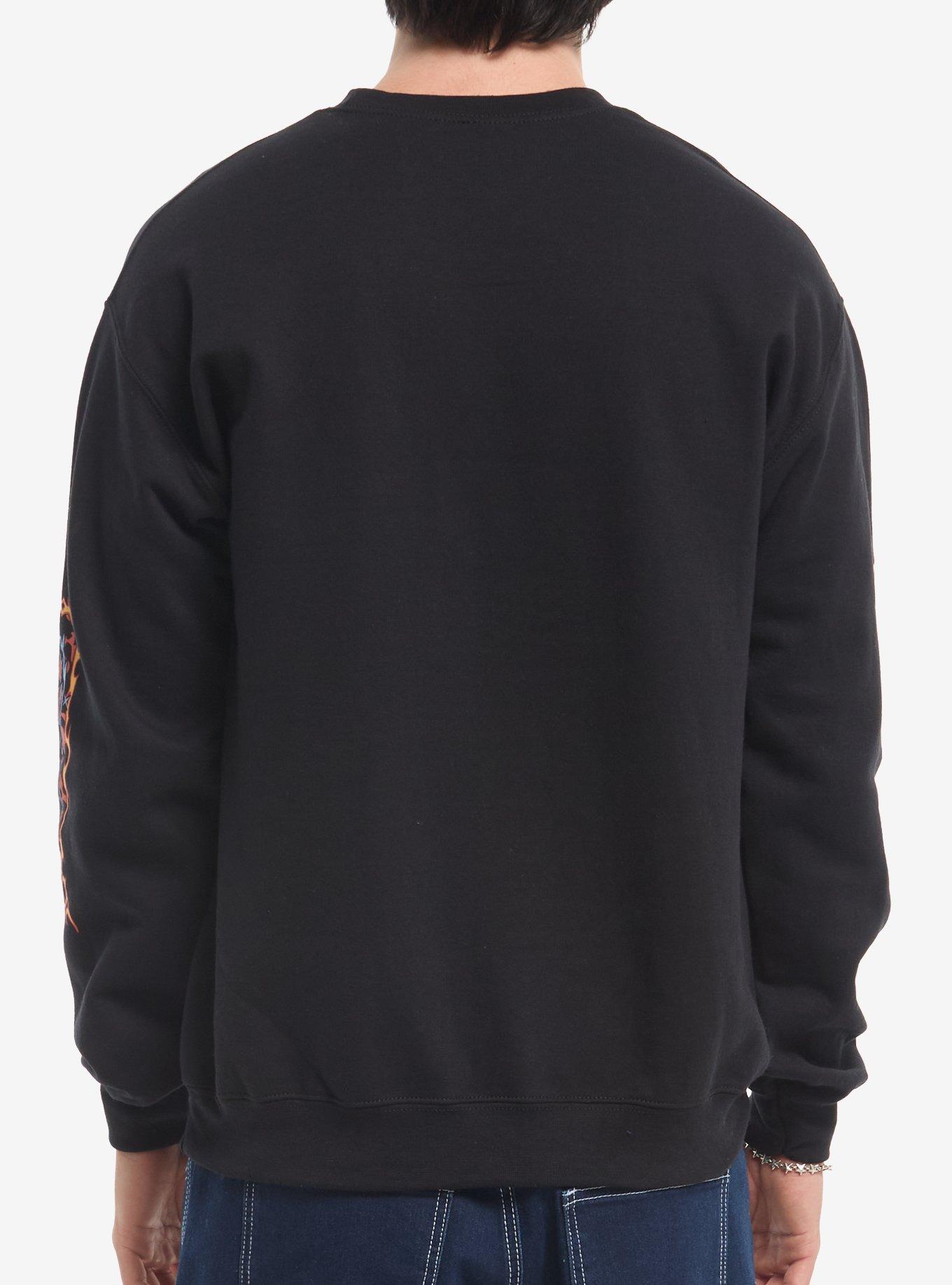 Dungeon Crawler Carl Princess Donut Sweatshirt, BLACK, alternate - view 3