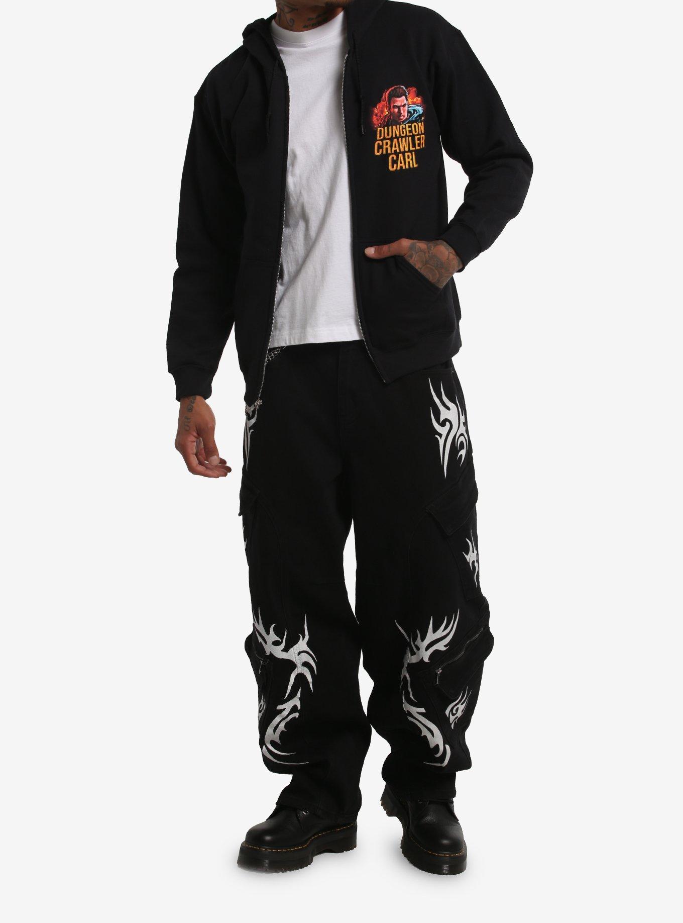 Dungeon Crawler Carl Butcher's Masquerade Hoodie, BLACK, alternate - view 3