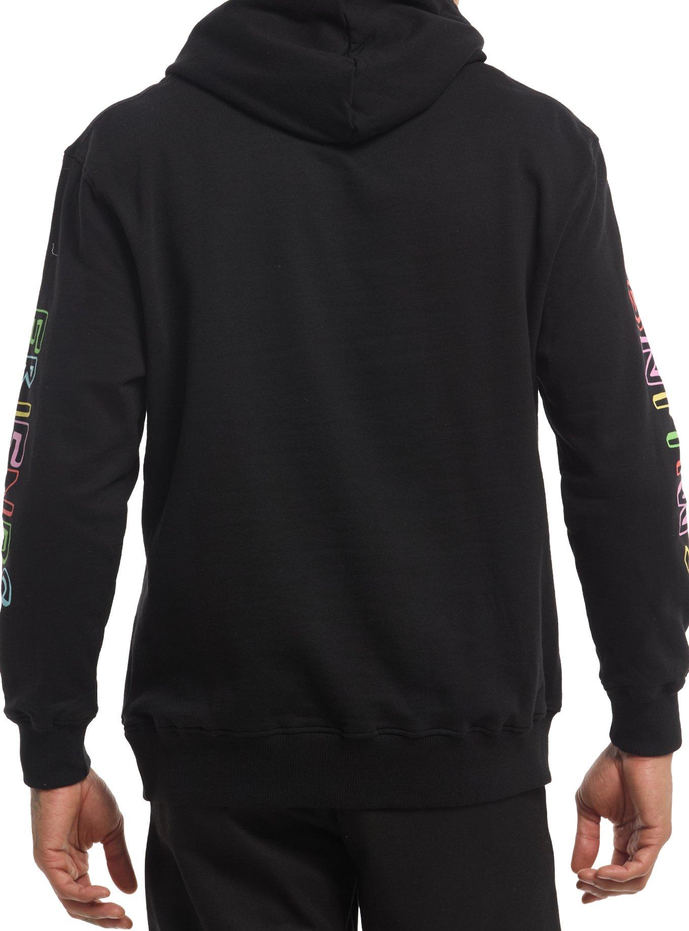 Smiling Friends Group Hoodie, BLACK, alternate - view 2