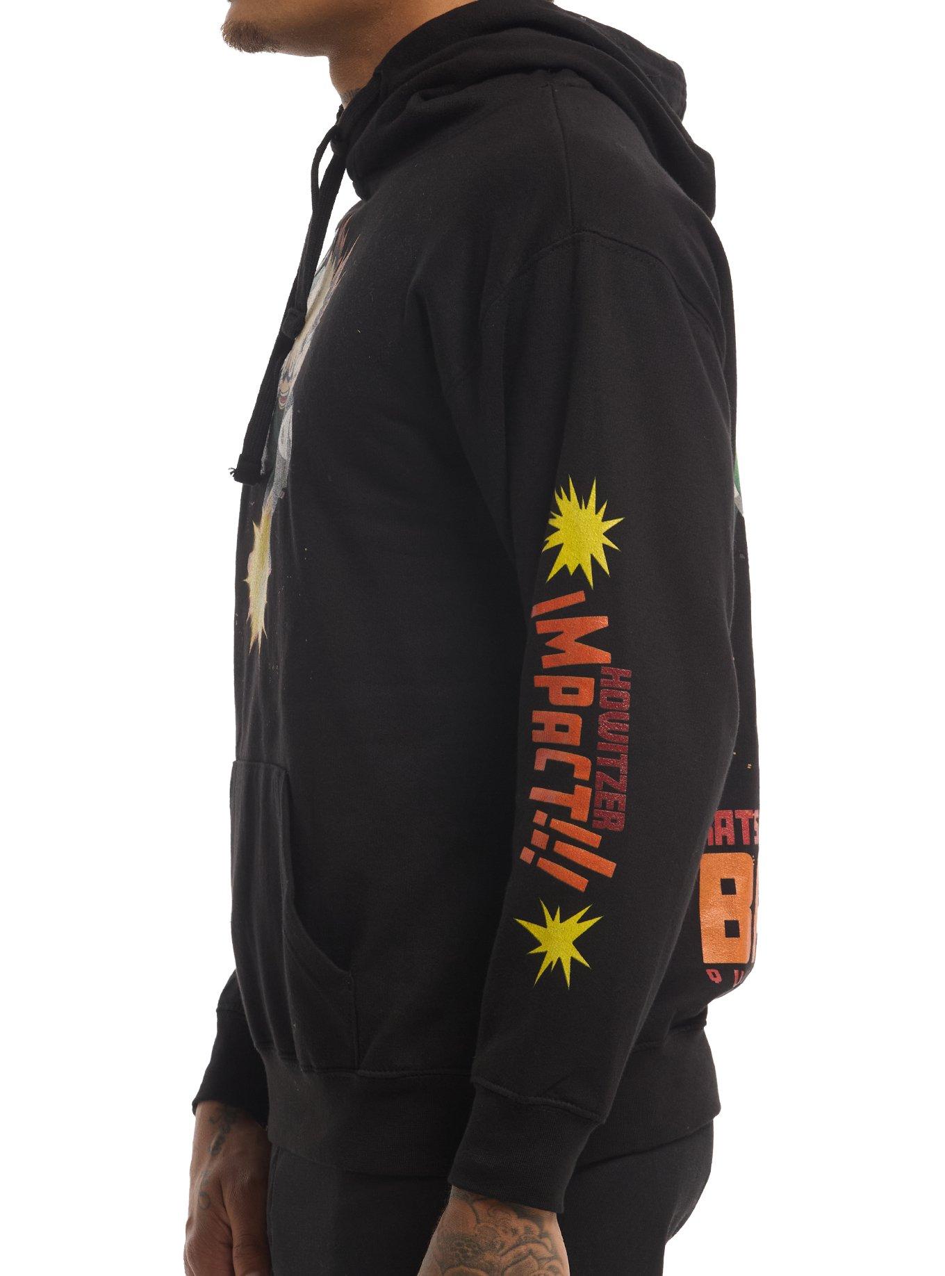 My Hero Academia Bakugo Howitzer Hoodie, BLACK, alternate - view 5