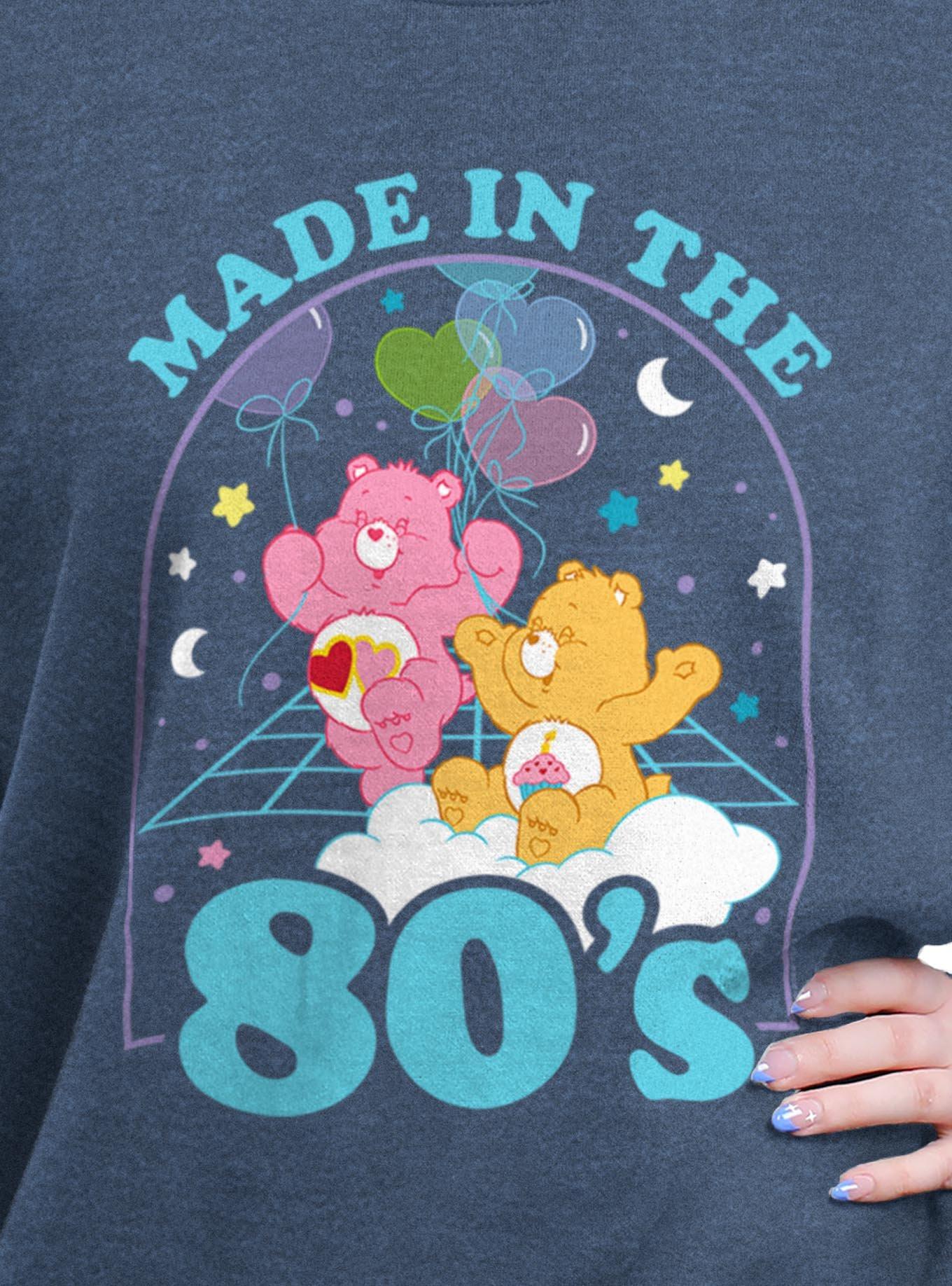 Care Bears Eighties Made Womens Oversized Sweatshirt