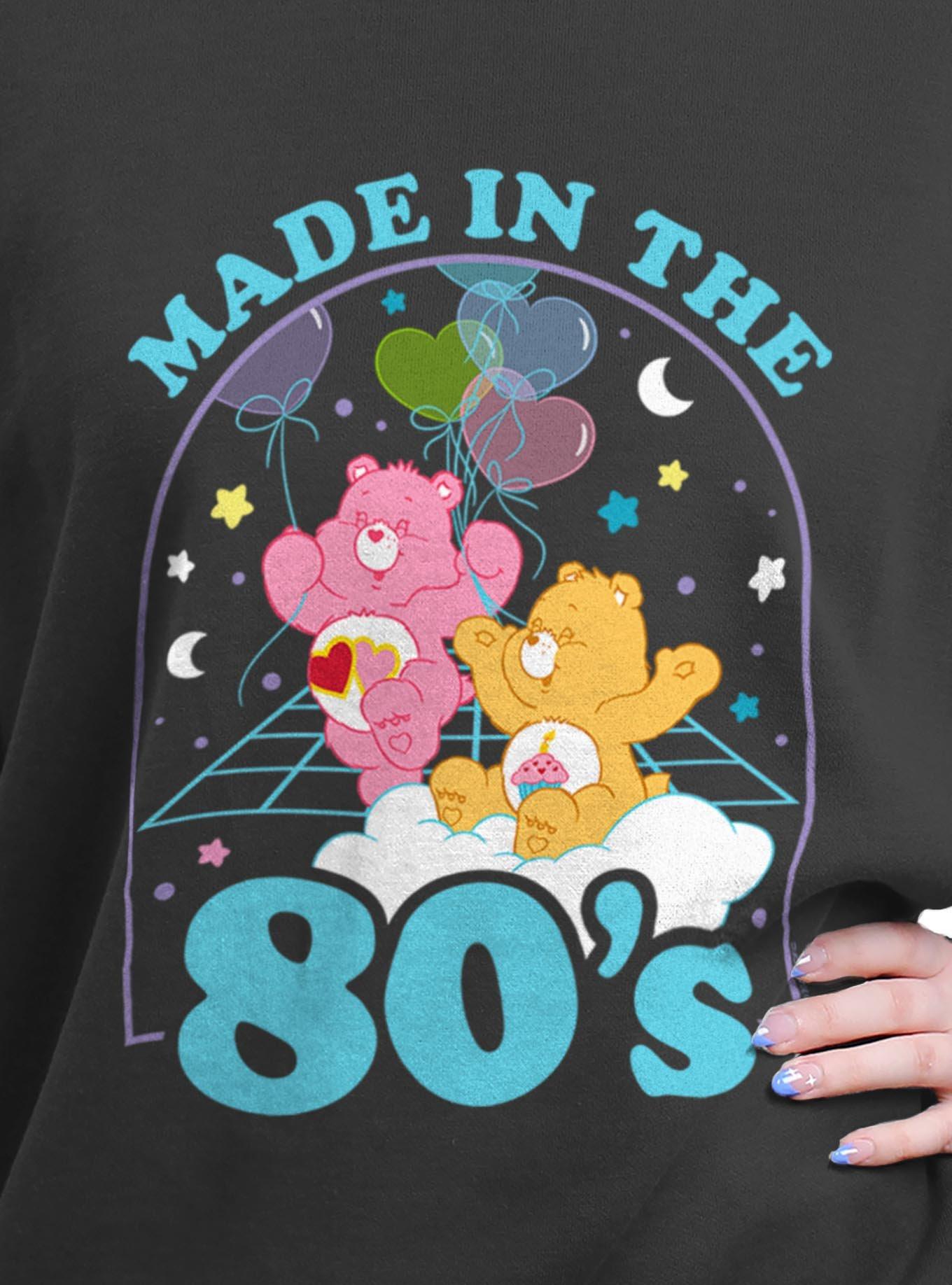 Care Bears Eighties Made Womens Oversized Sweatshirt
