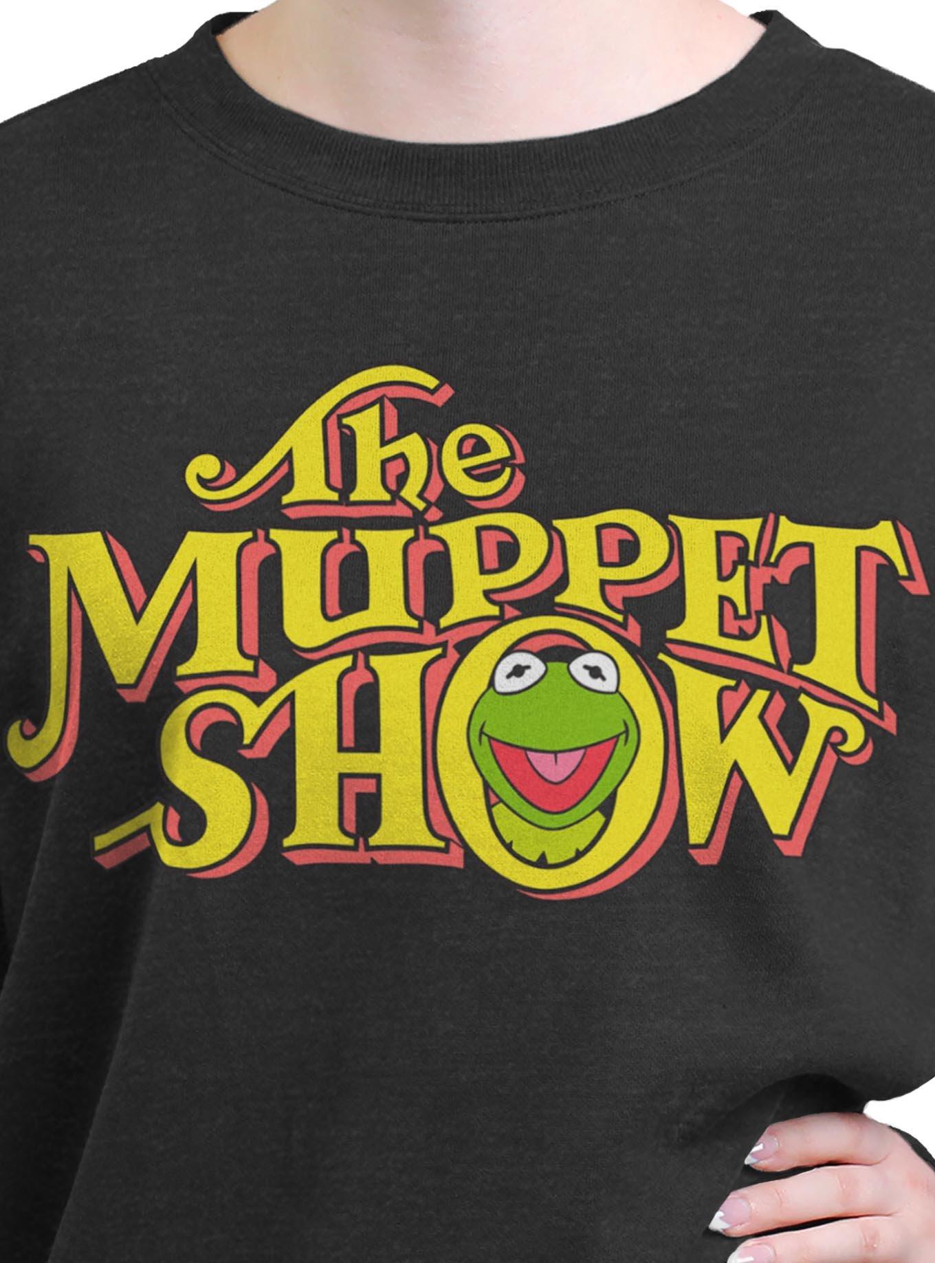 Disney The Muppet Show Simple Logo Womens Oversized Sweatshirt, , hi-res