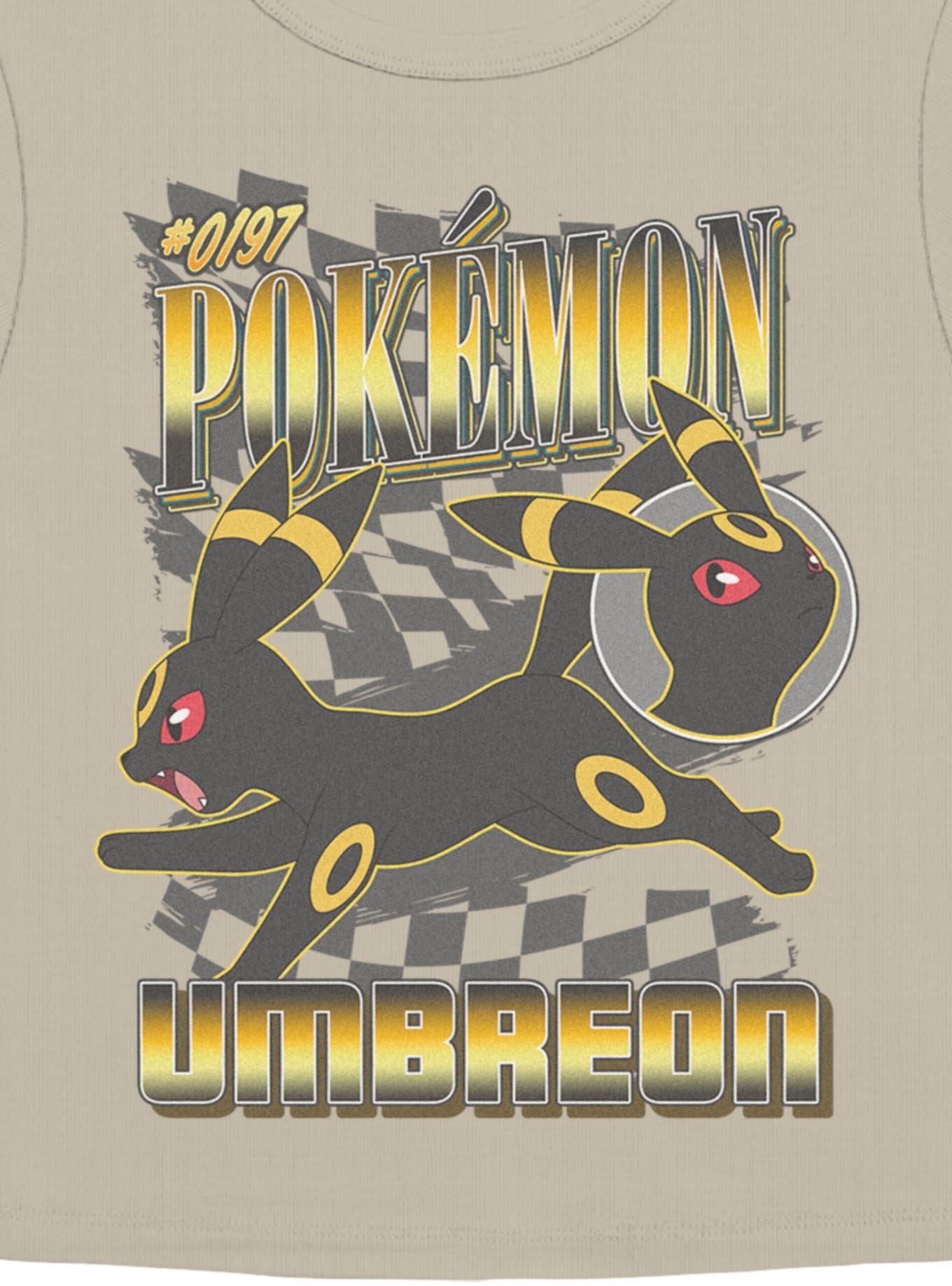 Pokemon Umbreon Check Womens Baby Tee