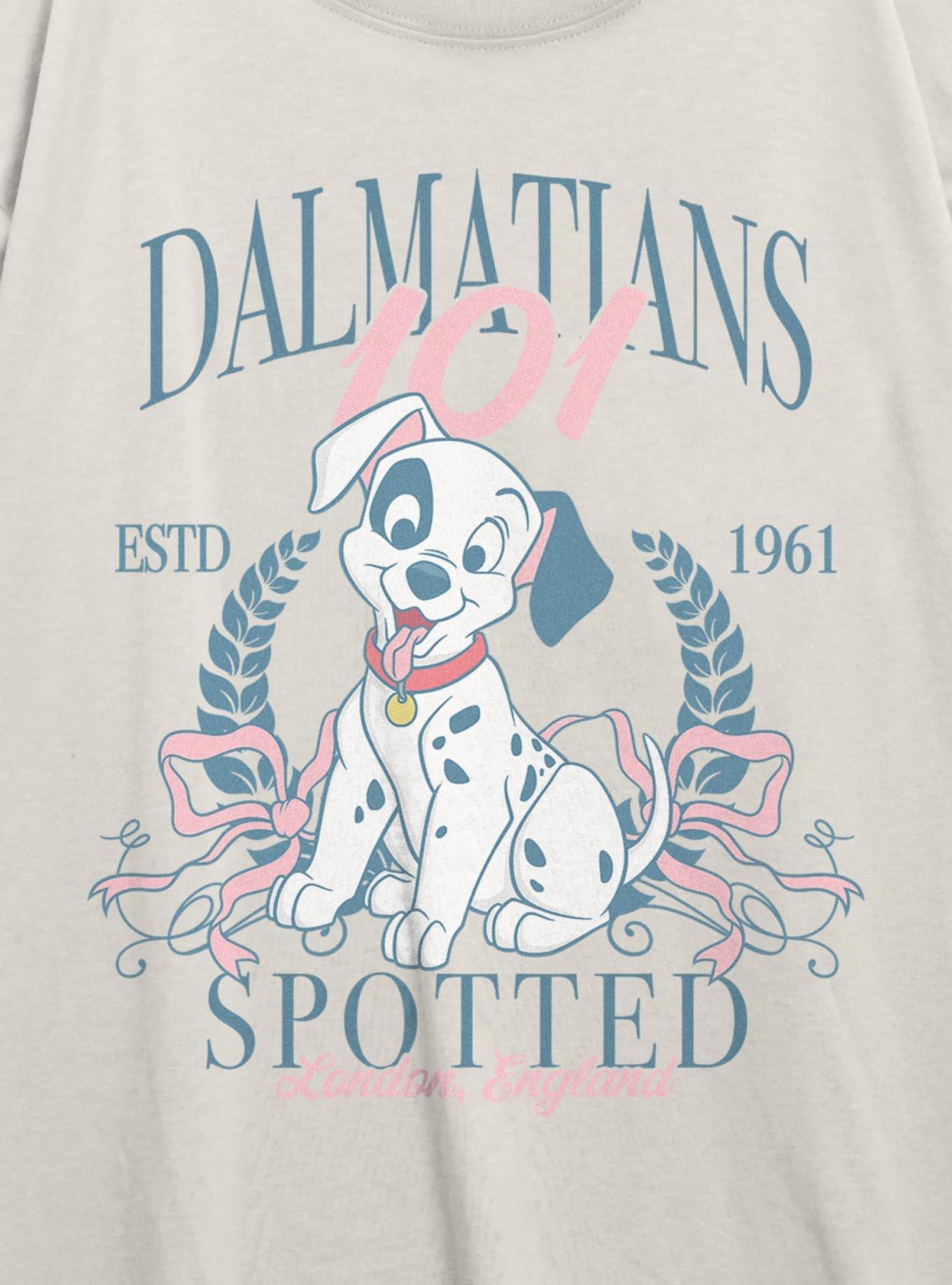 Disney 101 Dalmatians Puppy Prep Womens Oversized T-Shirt