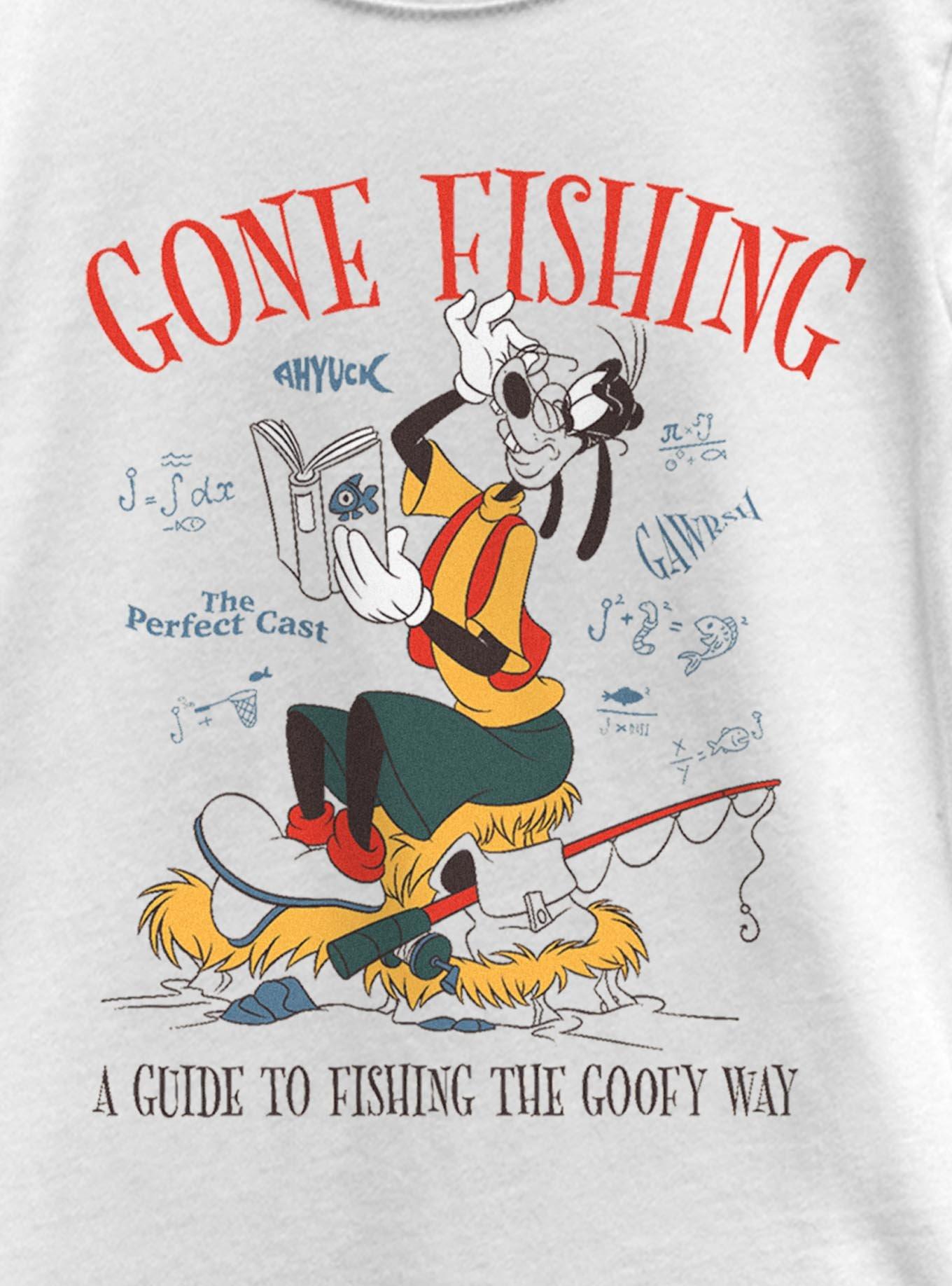 Disney Goofy  Gone Fishing Youth Girls T-Shirt, , hi-res
