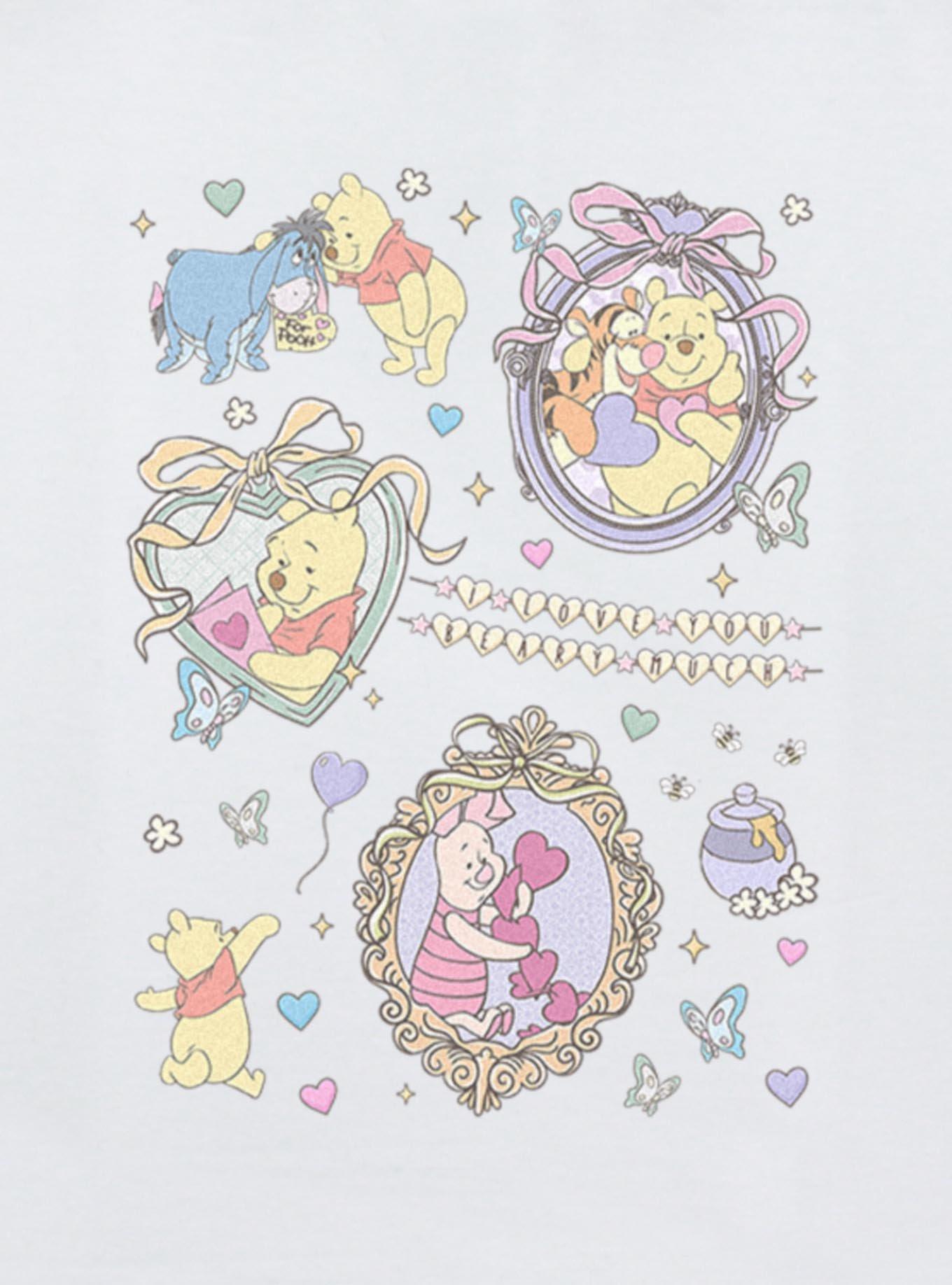 Disney Winnie The Pooh Friendship Collage Womens Cami, WHITE, alternate - view 2