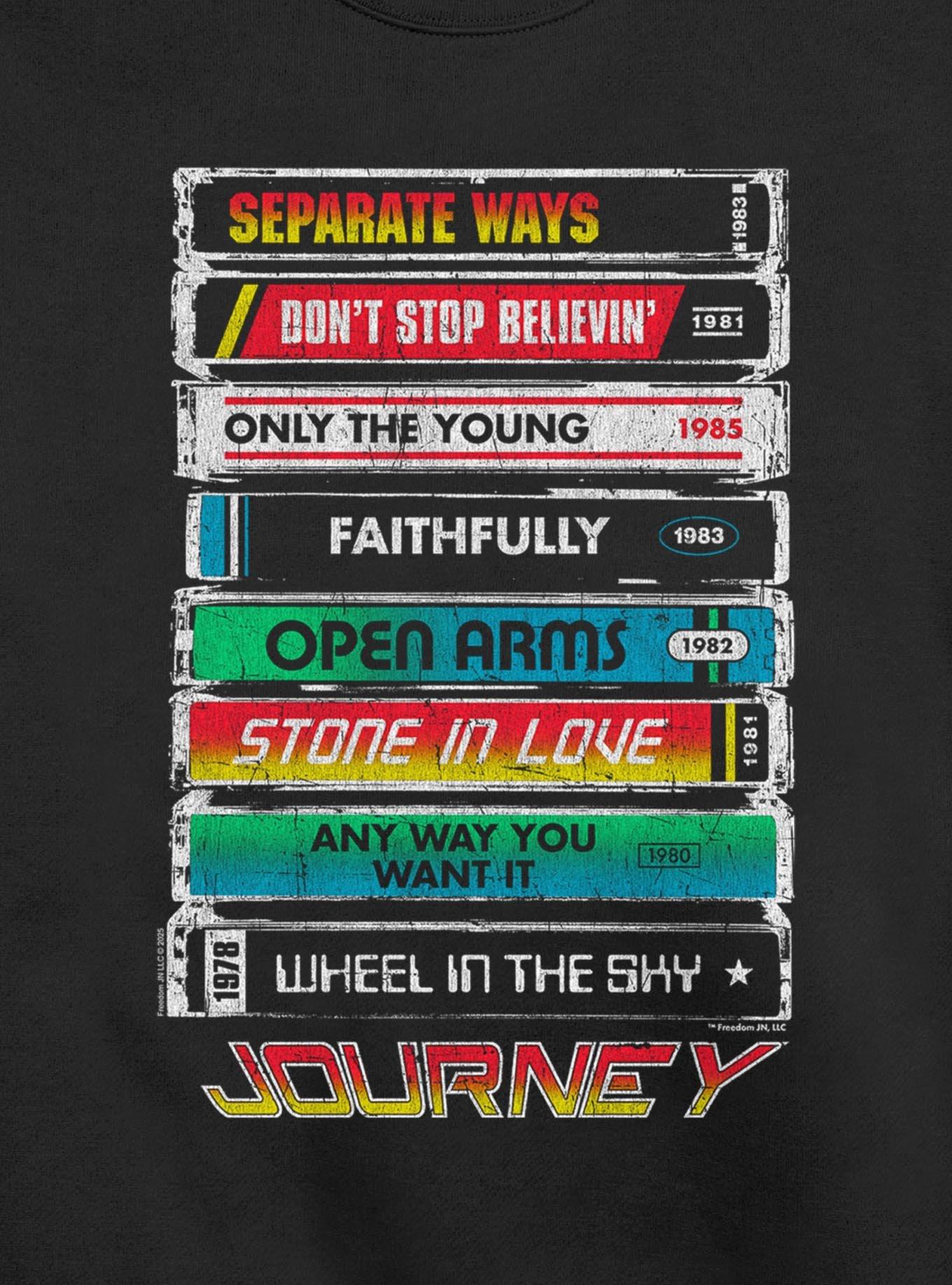 Journey Tape Deck Hits Sweatshirt