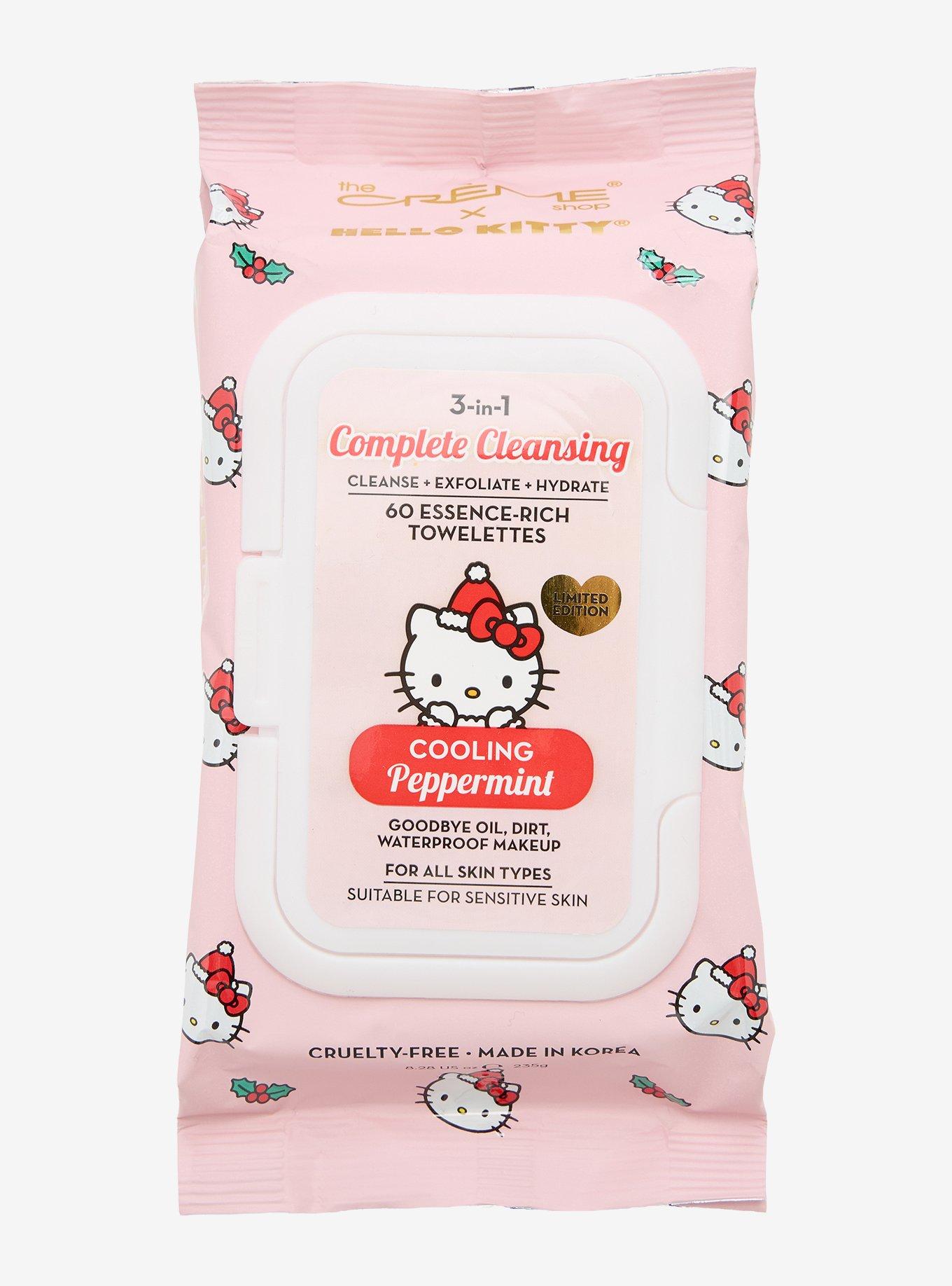 The Cr&egrave;me Shop Hello Kitty 3-In-1 Holiday Face Wipes, , alternate - view 2