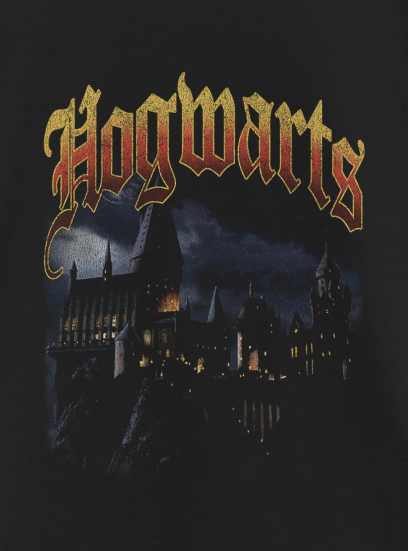 Harry Potter? Hogwarts Castle At Night Youth Girls T-Shirt