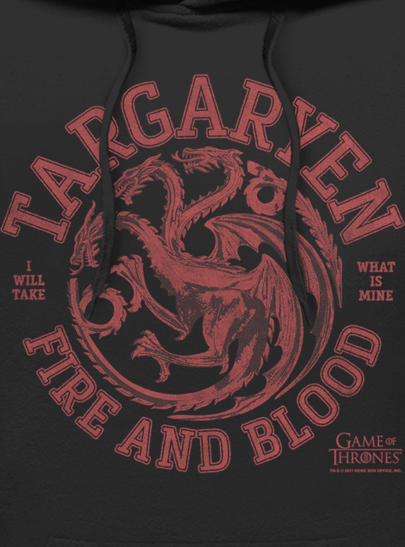Game Of Thrones Collegiate Targaryen Hoodie, , hi-res