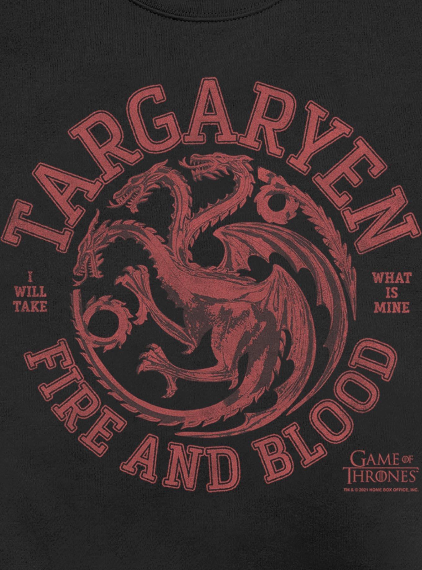 Game Of Thrones Collegiate Targaryen Sweatshirt, , hi-res