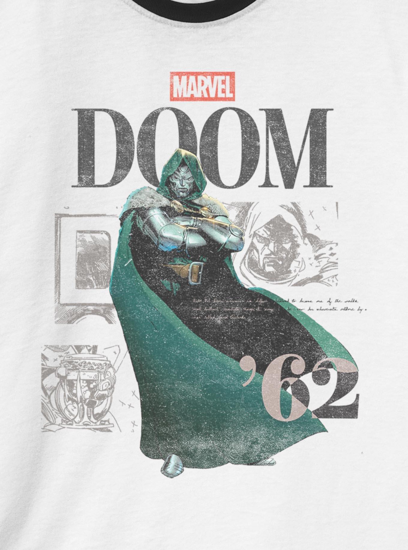 Marvel Doctor Doom Maximalist Ringer T-Shirt, , hi-res