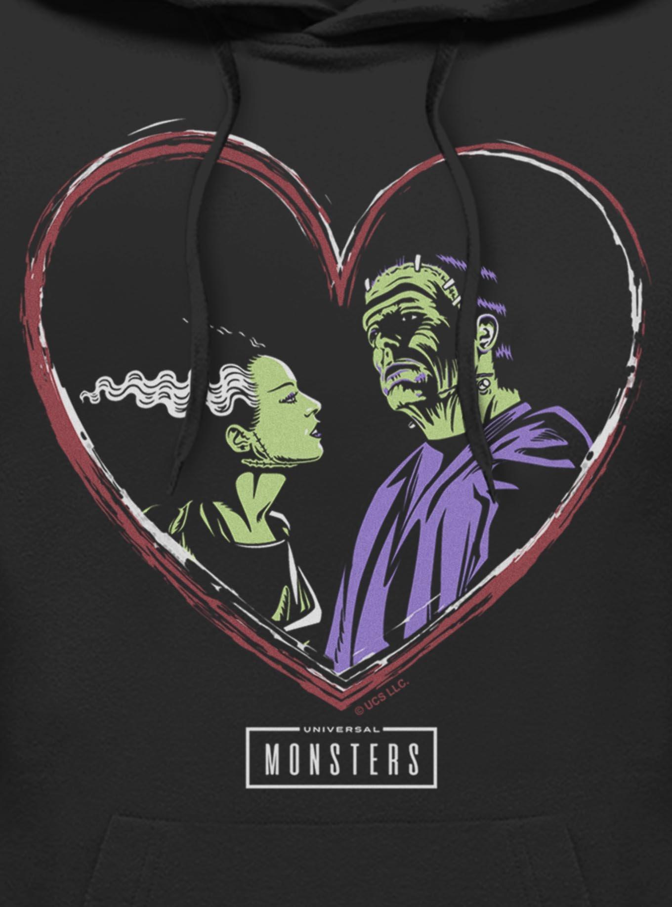 Universal Monsters Frankenstein & Bride Of Frankenstein Love Hoodie, , hi-res