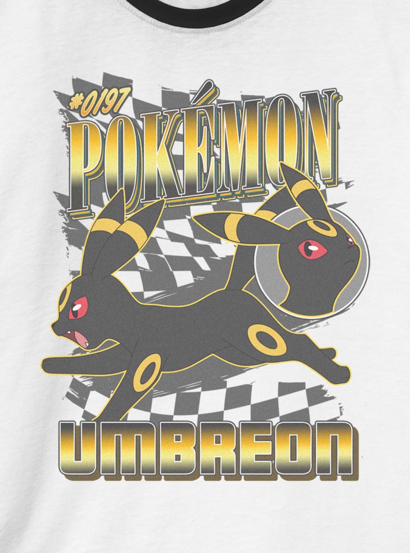 Pokemon Umbreon Check Ringer T-Shirt, , hi-res