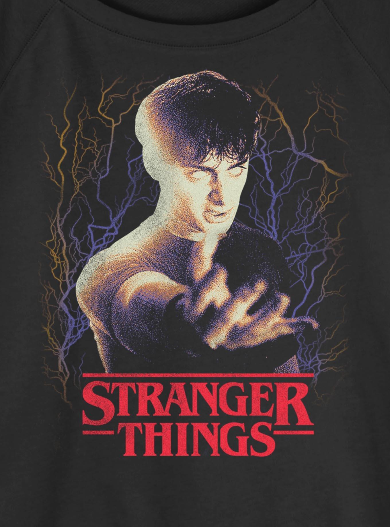 Stranger Things Will Epic Powers Womens Slouchy Sweatshirt
