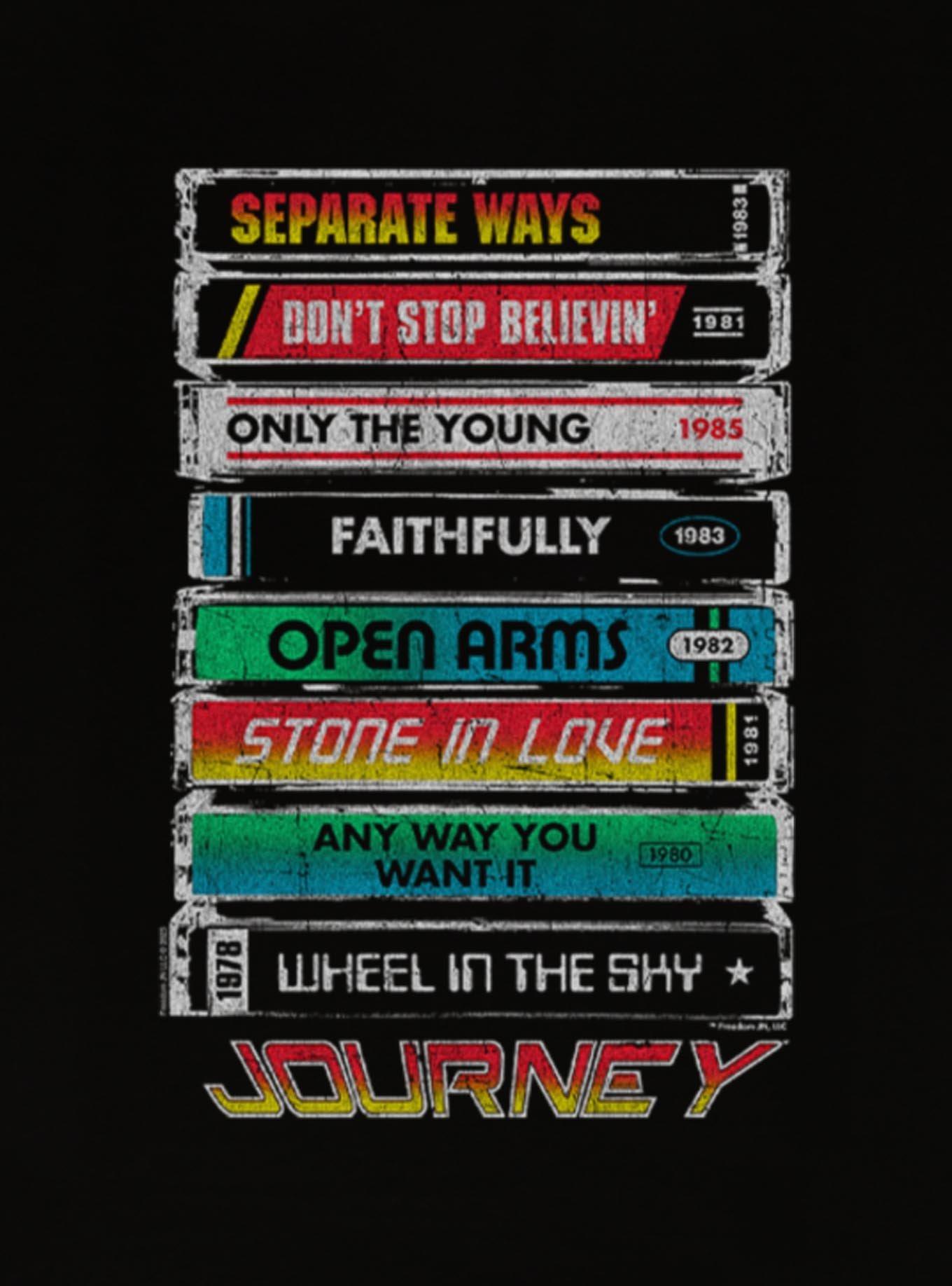 Journey Tape Deck Hits Womens Cami, , hi-res