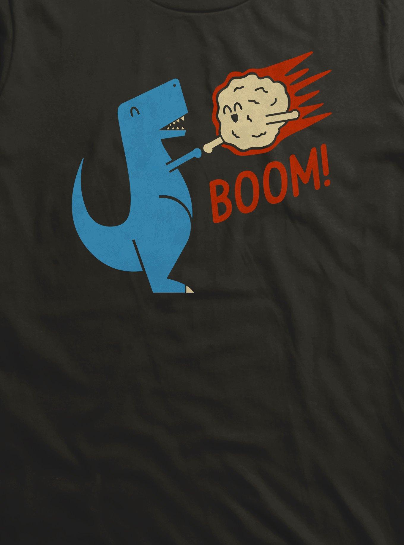 Boom Fist Bump Dinosaur Meteorite T-Shirt, , hi-res