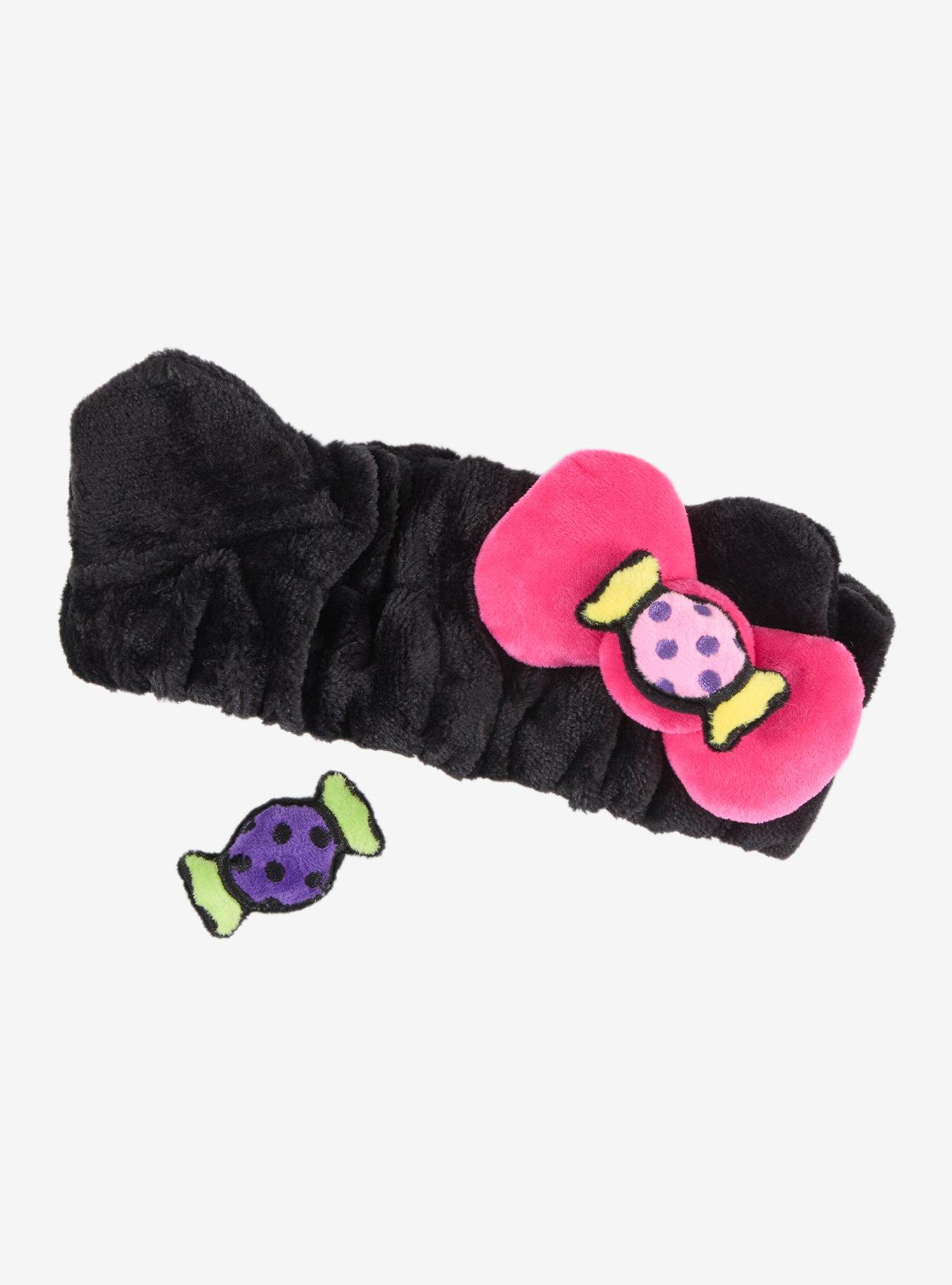 The Cr&egrave;me Shop Hello Kitty Halloween Black & Pink Spa Headband, , hi-res