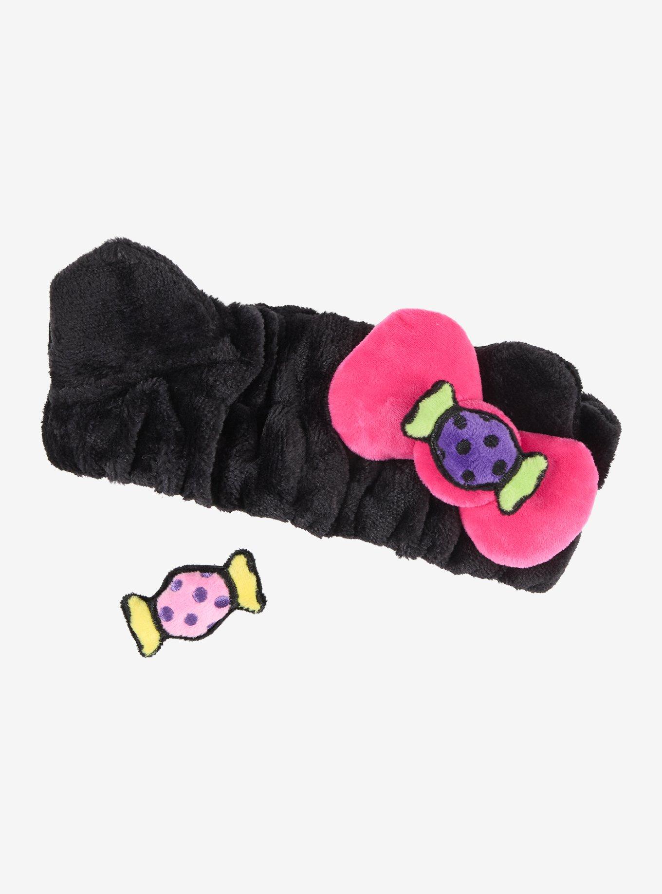 The Cr&egrave;me Shop Hello Kitty Halloween Black & Pink Spa Headband, , alternate - view 3