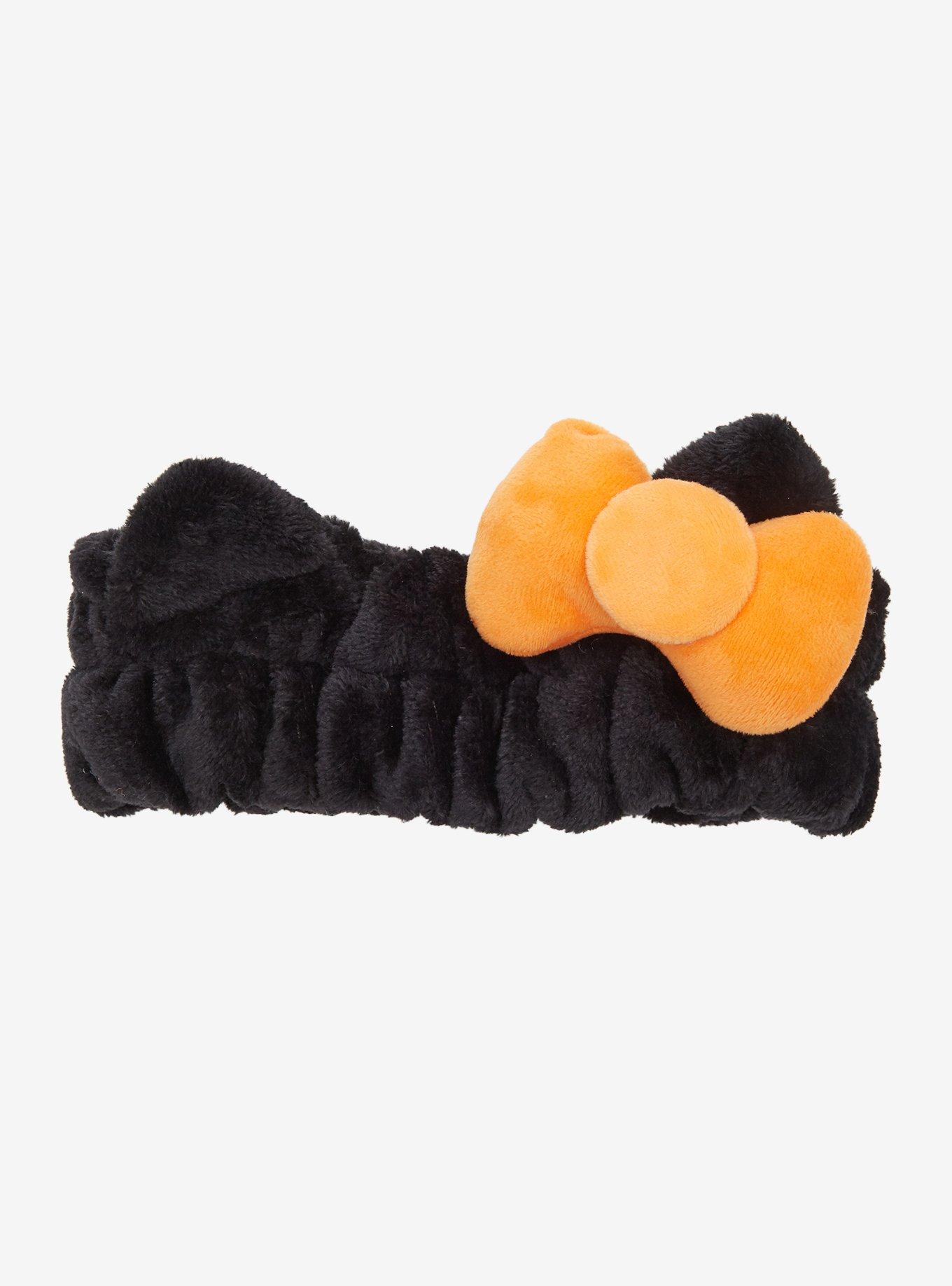 The Cr&egrave;me Shop Hello Kitty Halloween Black Cat Spa Headband, , hi-res