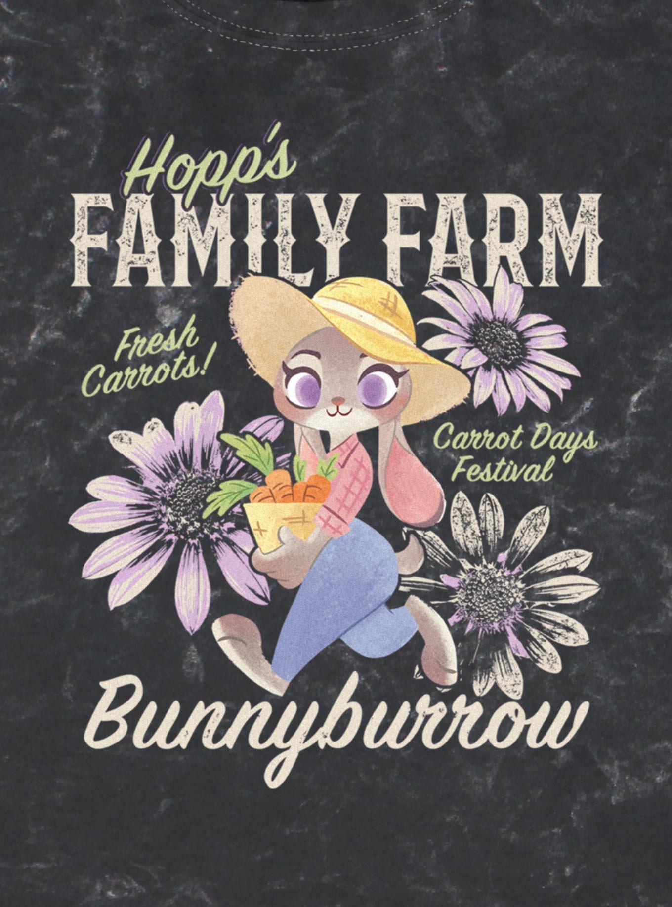 Disney Pixar Zootopia Family Farm Mineral Wash T-Shirt, , hi-res
