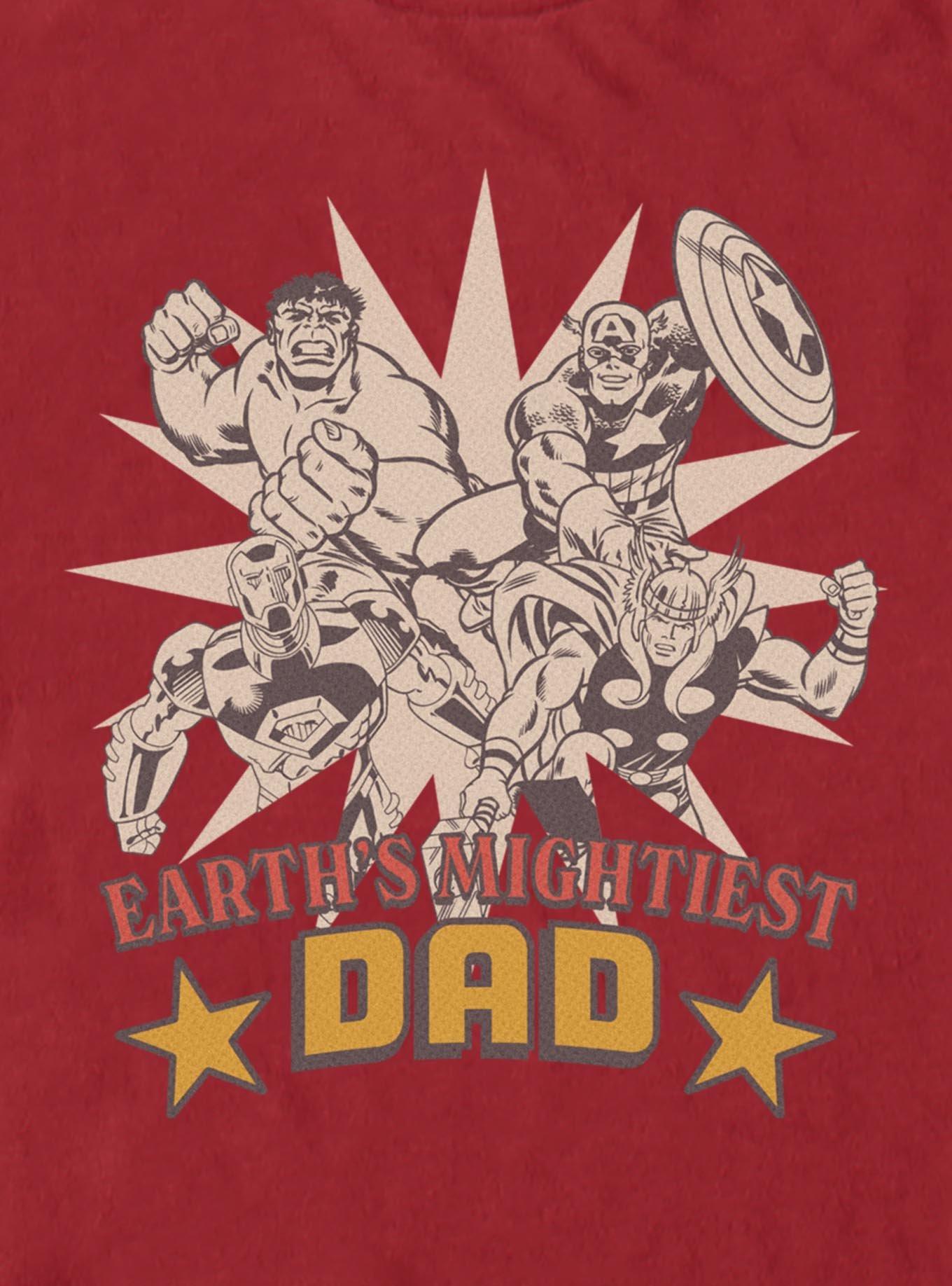 Marvel Earths Mightiest Dad T-Shirt, , hi-res