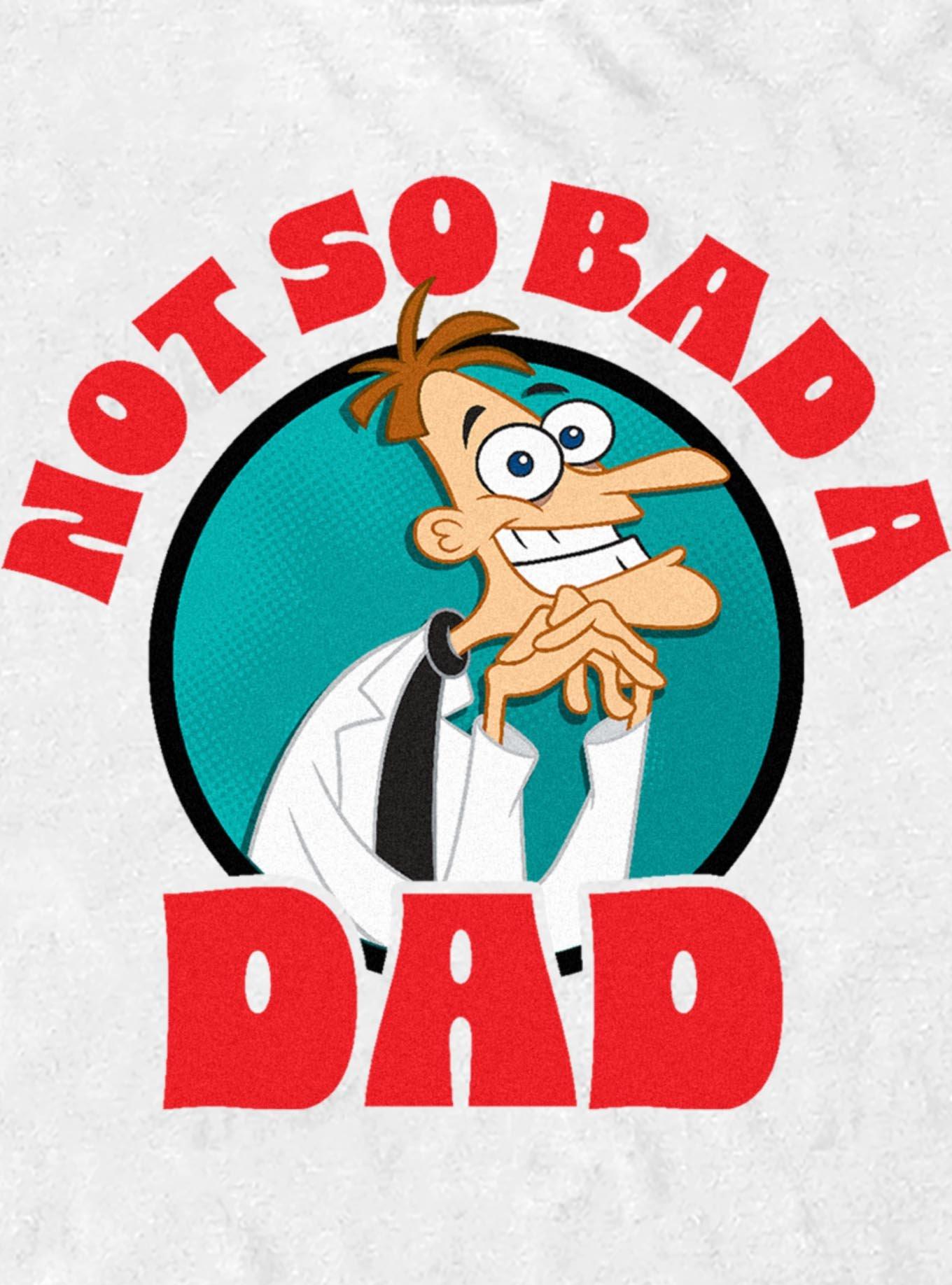Disney Phineas and Ferb Not Bad Dad T-Shirt, , hi-res