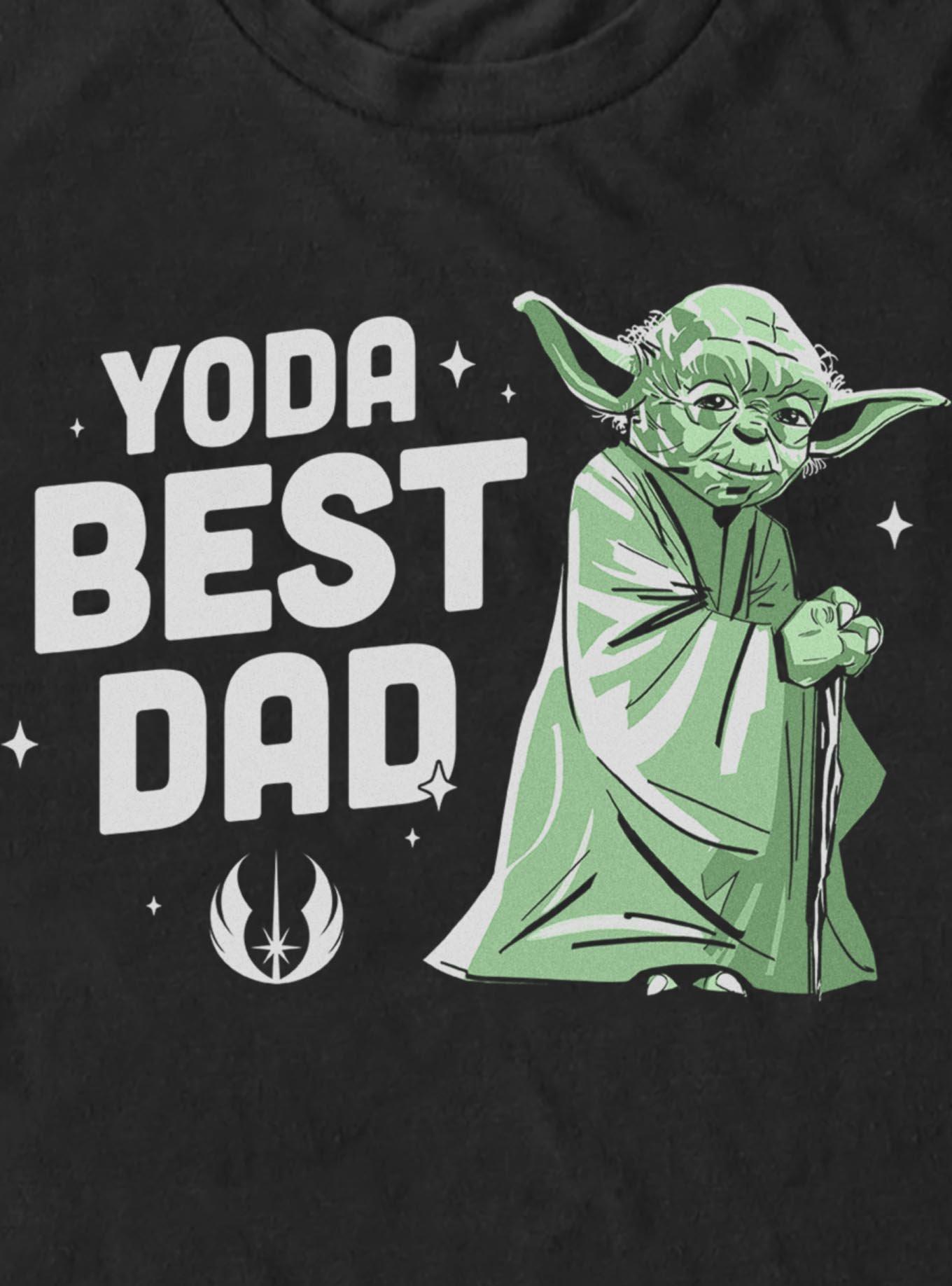 Star Wars Yoda Best Dad T-Shirt