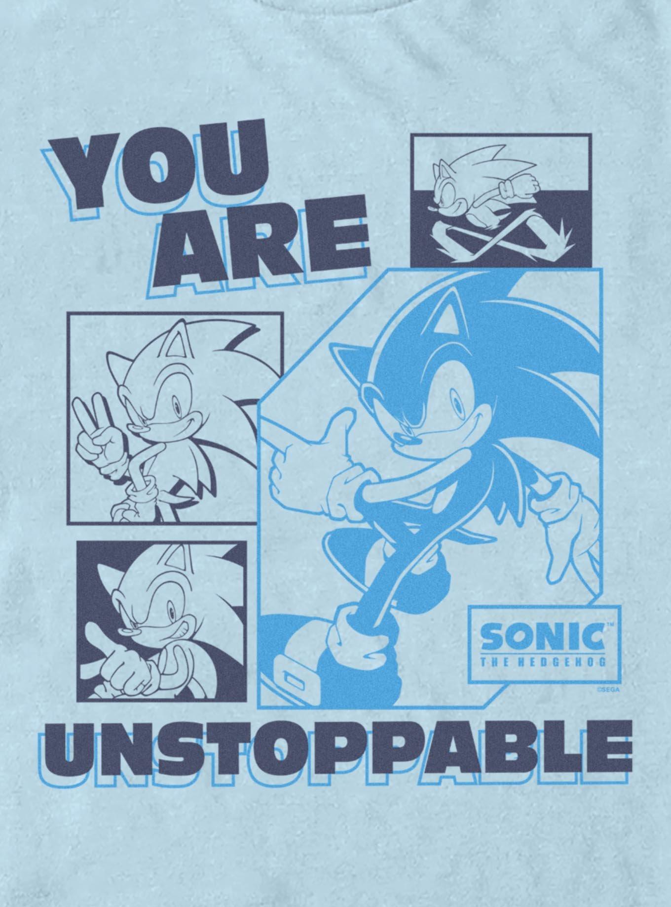 Sonic The Hedgehog Unstoppable Dad T-Shirt