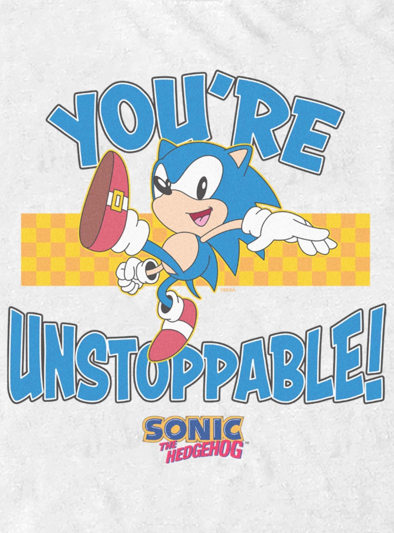 Sonic The Hedgehog Classic Sonic Unstoppable Dad T-Shirt, , hi-res
