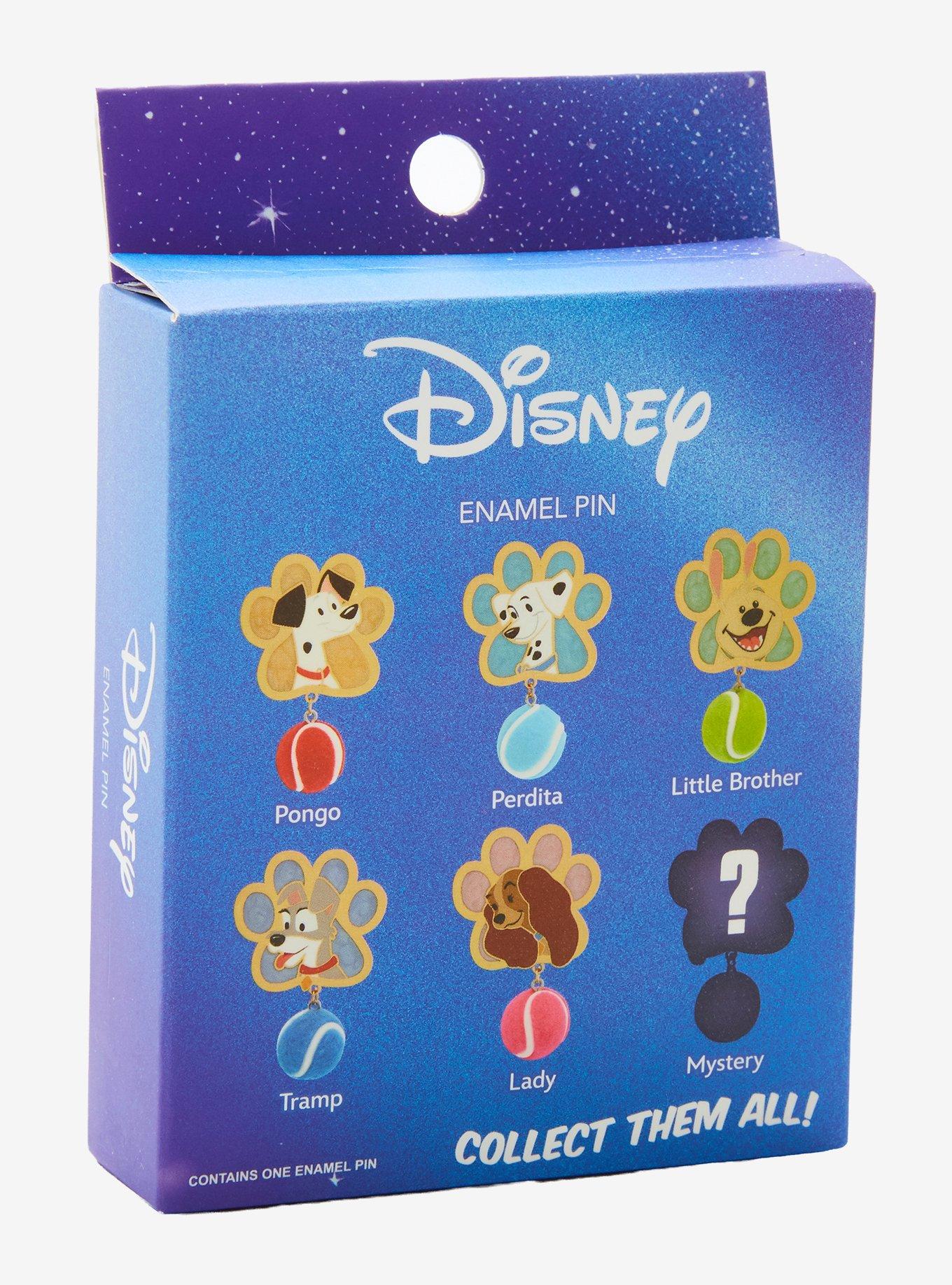 Disney Dogs Paw Print Blind Box Enamel Pin with Charm - BoxLunch Exclusive