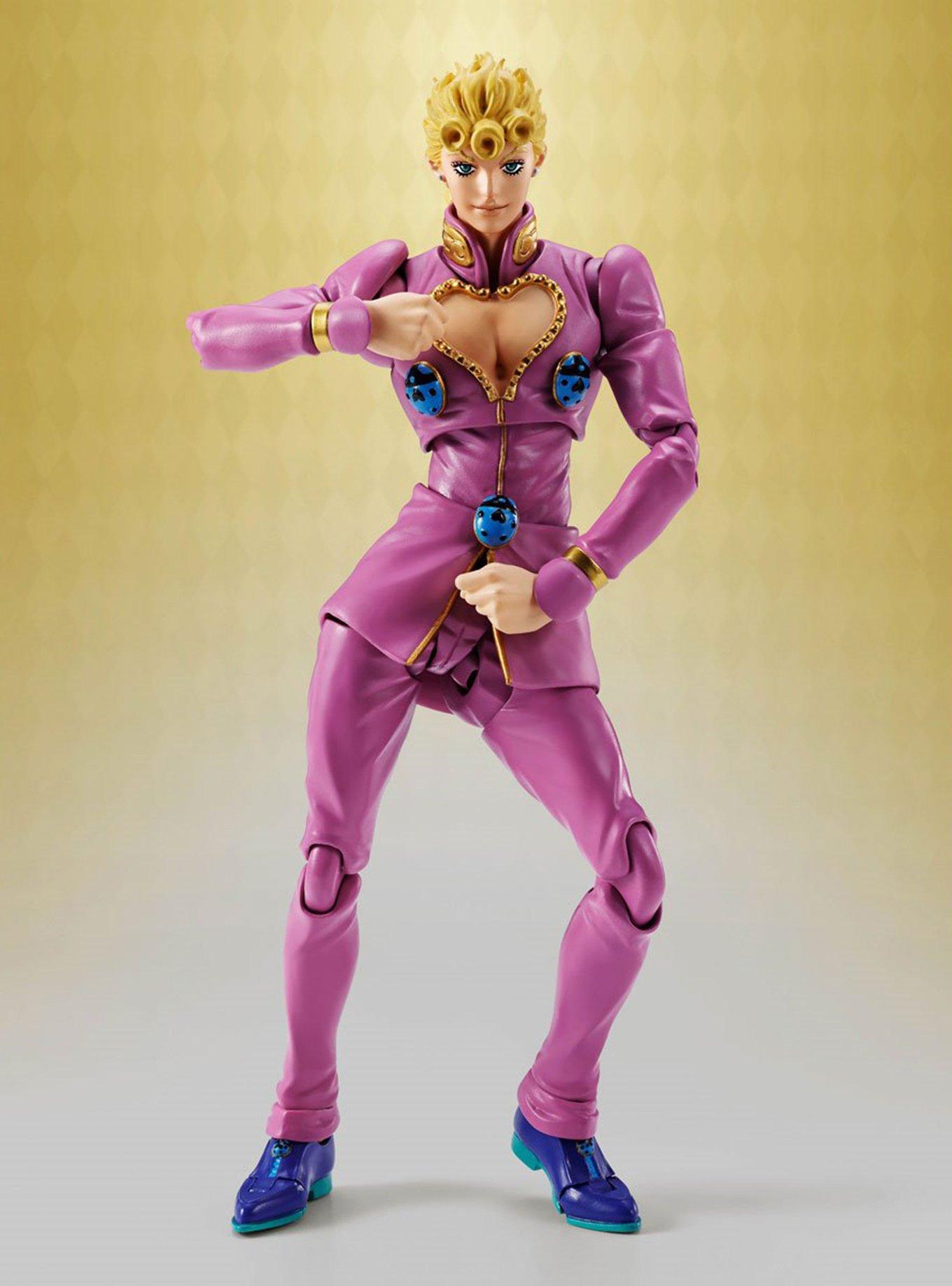 Bandai Namco JoJo's Bizarre Adventure: Golden Wind S.H.Figuarts Giorno Giovanna Action Figure, , alternate - view 3