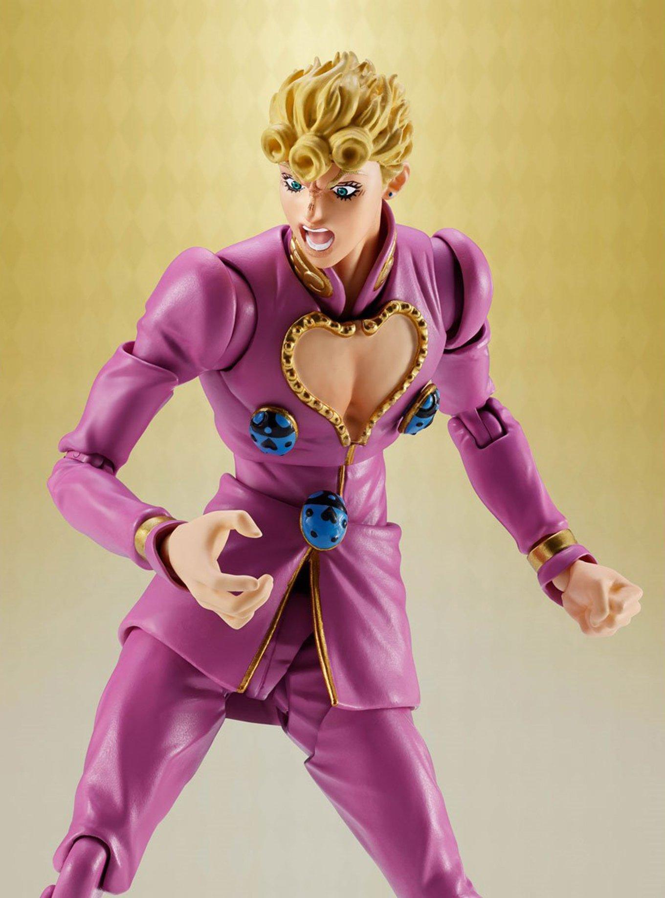 Bandai Namco JoJo's Bizarre Adventure: Golden Wind S.H.Figuarts Giorno Giovanna Action Figure, , alternate - view 4
