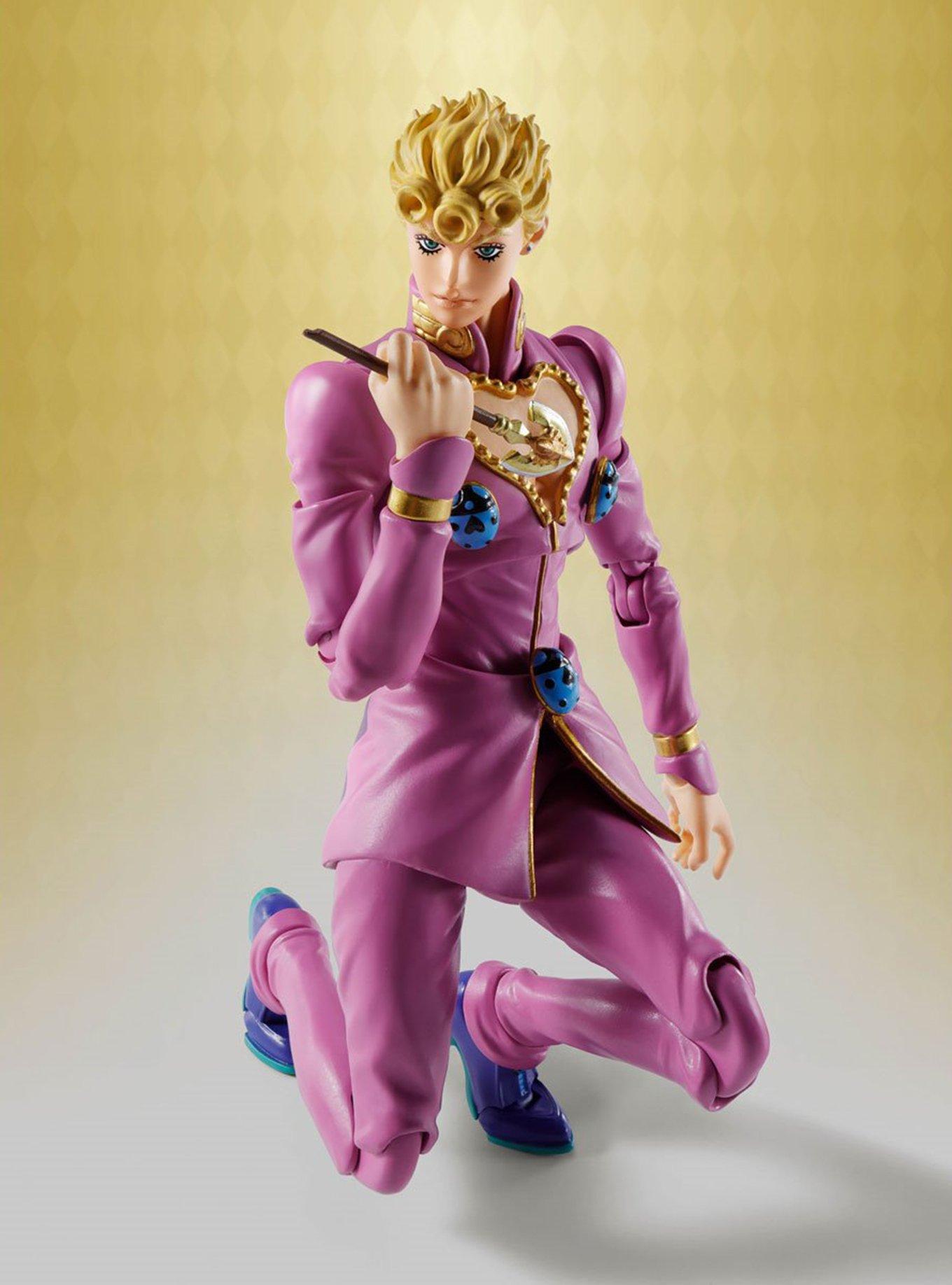 Bandai Namco JoJo's Bizarre Adventure: Golden Wind S.H.Figuarts Giorno Giovanna Action Figure, , alternate - view 5