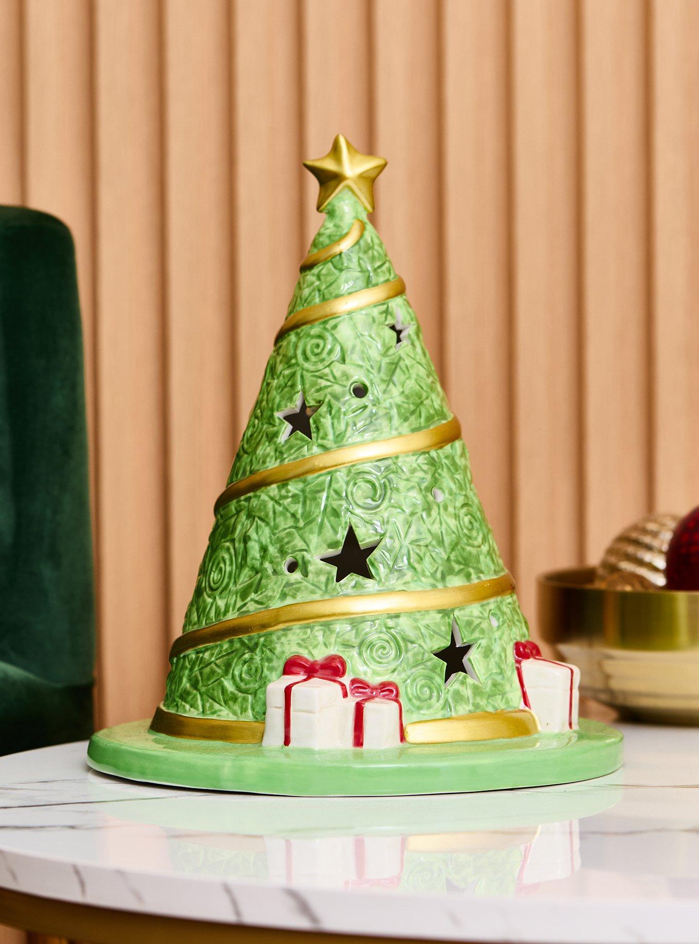 Disney Winnie the Pooh Ceramic Light-Up Christmas Tree - BoxLunch Exclusive, , alternate - view 3