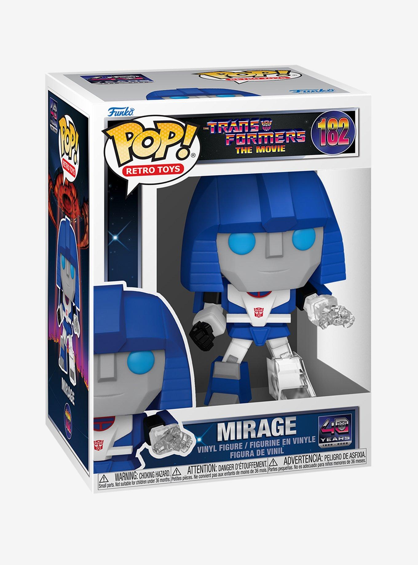 Funko Pop! Retro Toys The Transformers: The Movie Mirage Vinyl Figure